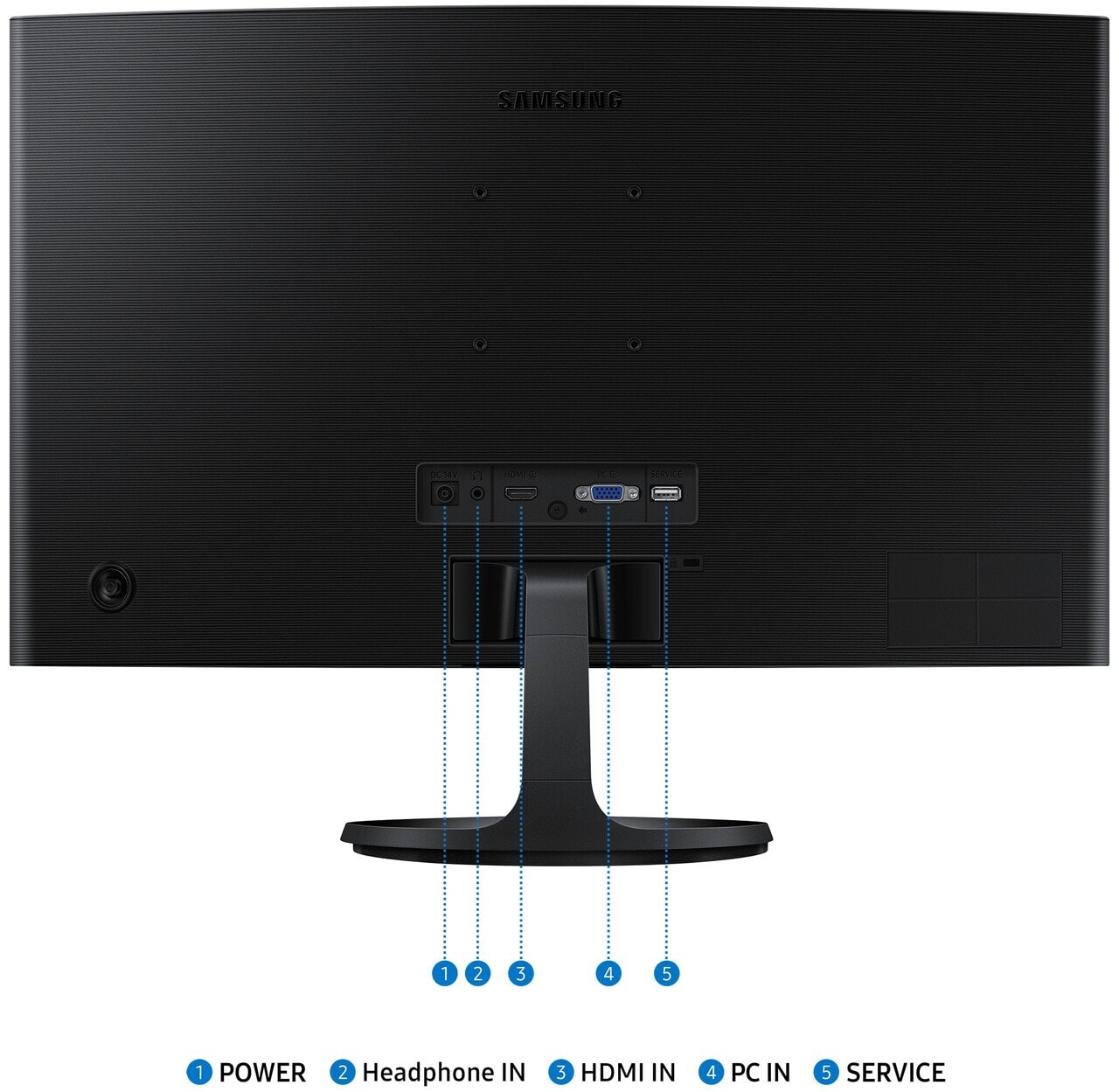 Ecran 24 pouces Full HD SAMSUNG - LS24D364GAUXEN Ecran 24 pouces Full HD SAMSUNG - LS24D364GAUXEN
