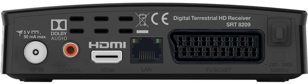 Décodeur terrestre TNT HD STRONG  - SRT8209