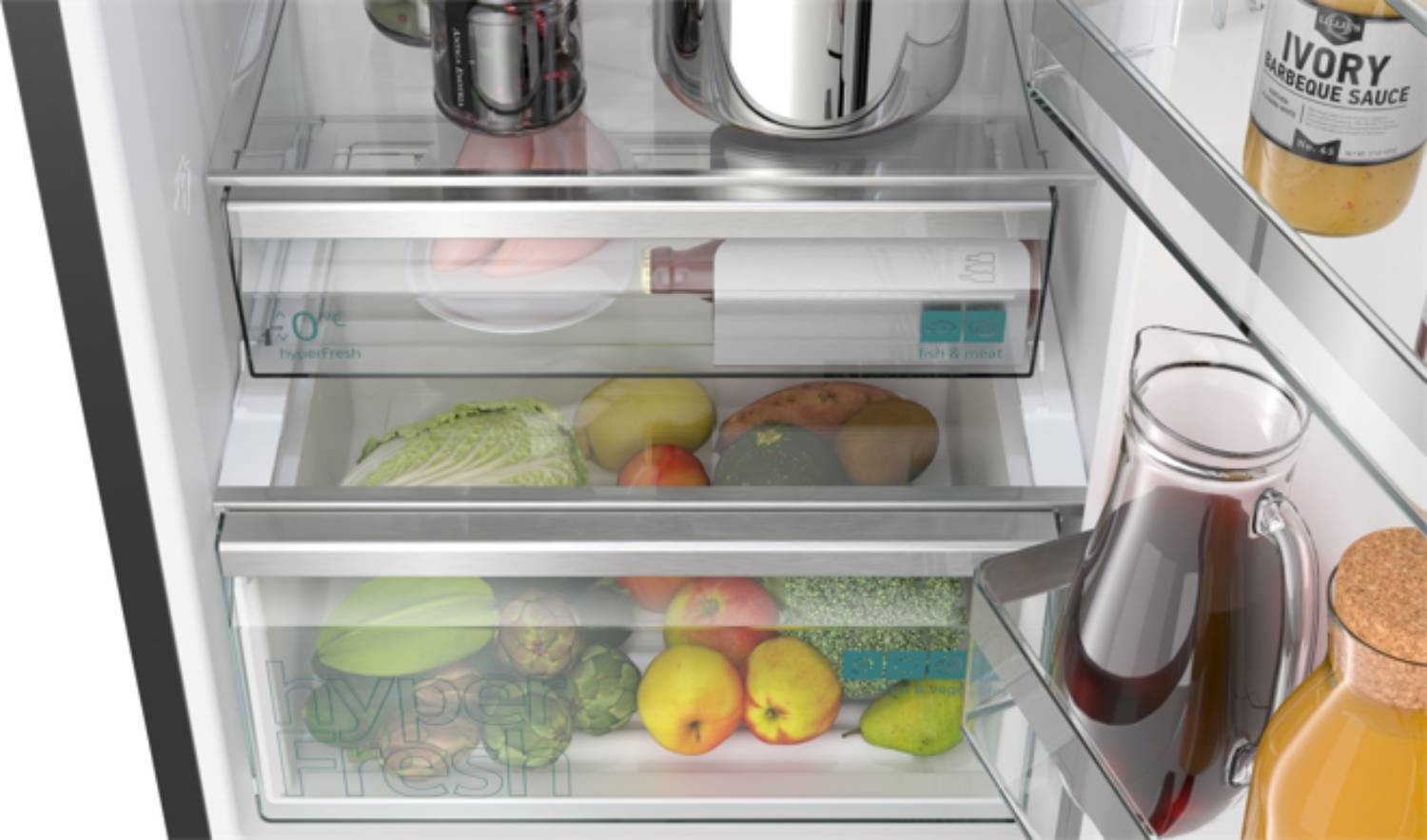 Réfrigérateur congélateur bas SIEMENS IQ500 Twin No Frost 363L Inox - KG39NAXCF Réfrigérateur congélateur bas SIEMENS IQ500 Twin No Frost 363L Inox - KG39NAXCF
