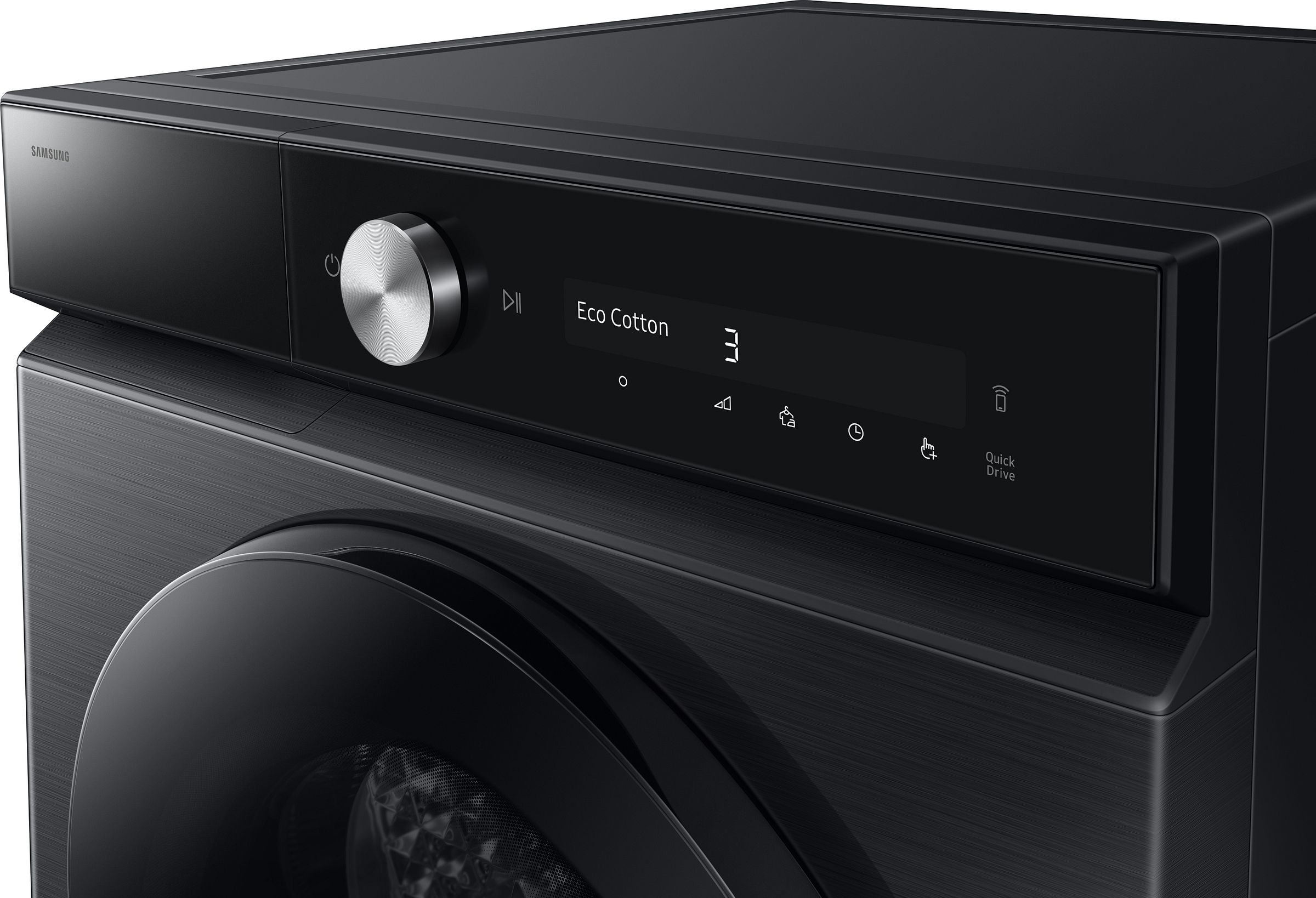 Sèche-linge pompe à chaleur SAMSUNG 9kg Moteur induction Connecté Noir - DV90DB8845GBU3