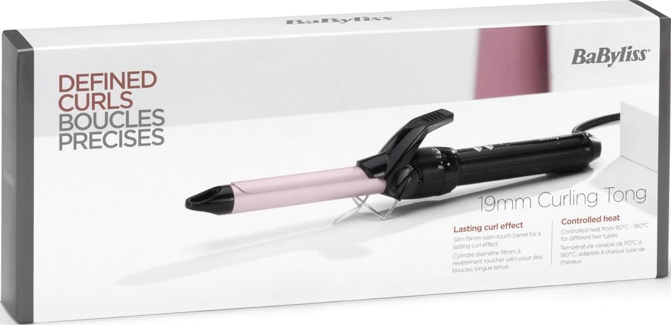 Boucleur BABYLISS 19mm Noir - C319E