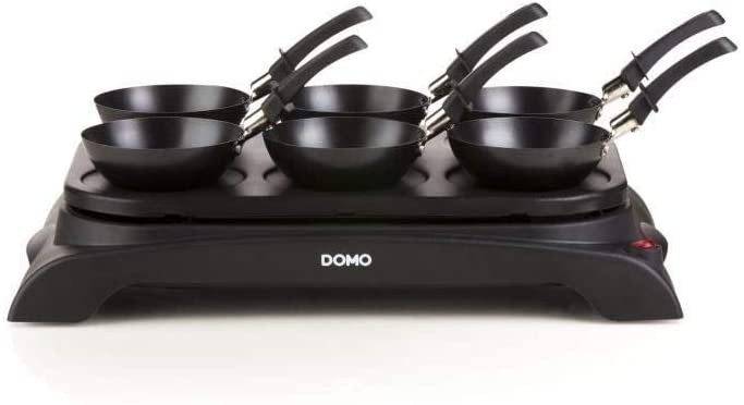 Crêpière DOMO 1000W 6 empreintes - DO8710W
