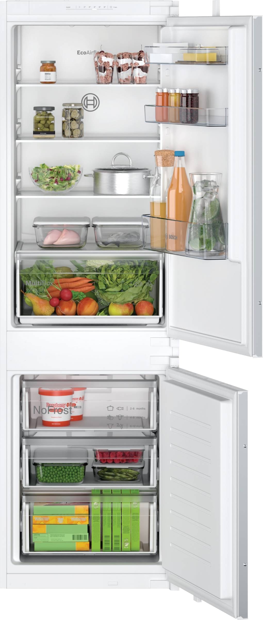 BOSCH Réfrigérateur congélateur encastrable  - KIN86NSE0