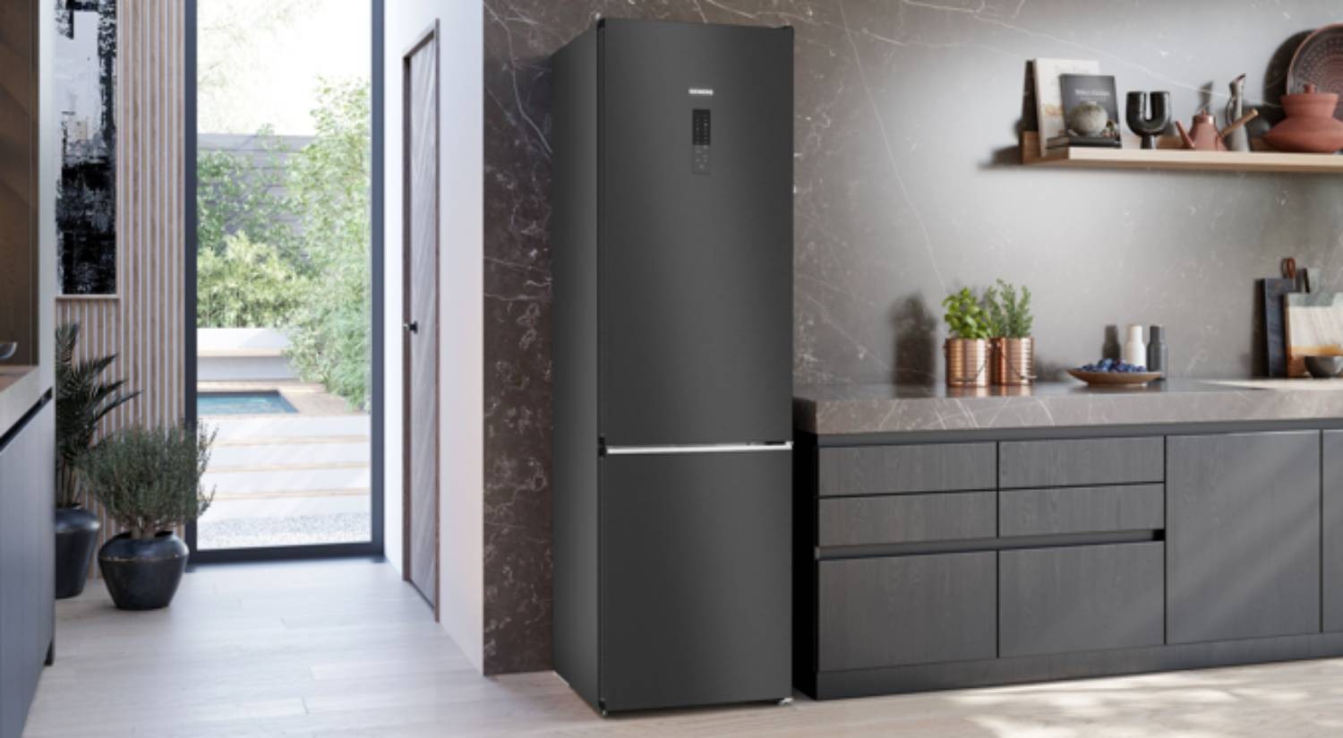 Réfrigérateur congélateur bas SIEMENS IQ500 Twin No Frost 363L Inox - KG39NAXCF Réfrigérateur congélateur bas SIEMENS IQ500 Twin No Frost 363L Inox - KG39NAXCF