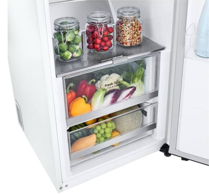 LG Réfrigérateur 1 porte Total No Frost 386L Blanc - GLT71SWCSE