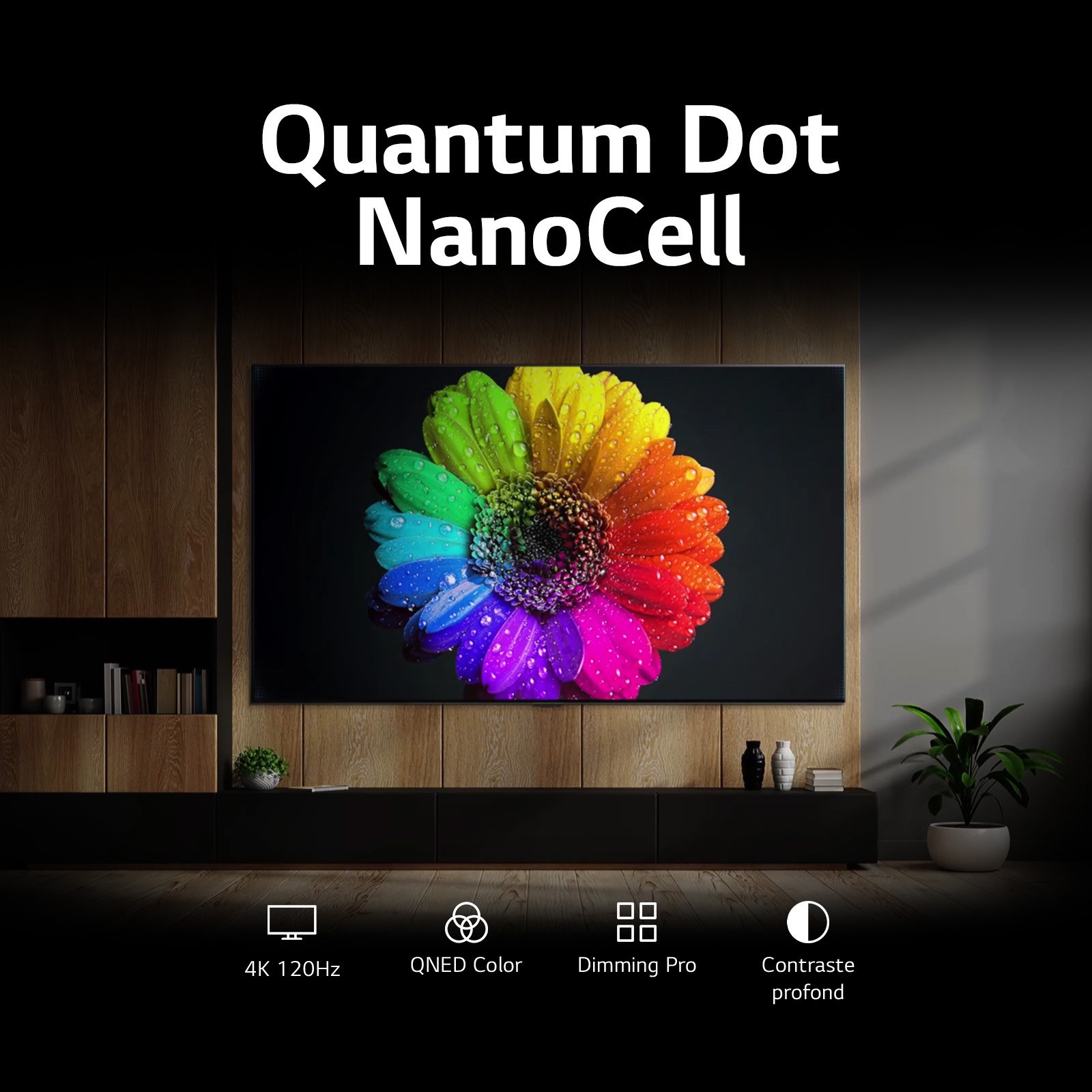 TV QNED 4K 139 cm LG UHD 100Hz 55" - 55QNED81 TV QNED 4K 139 cm LG UHD 100Hz 55" - 55QNED81