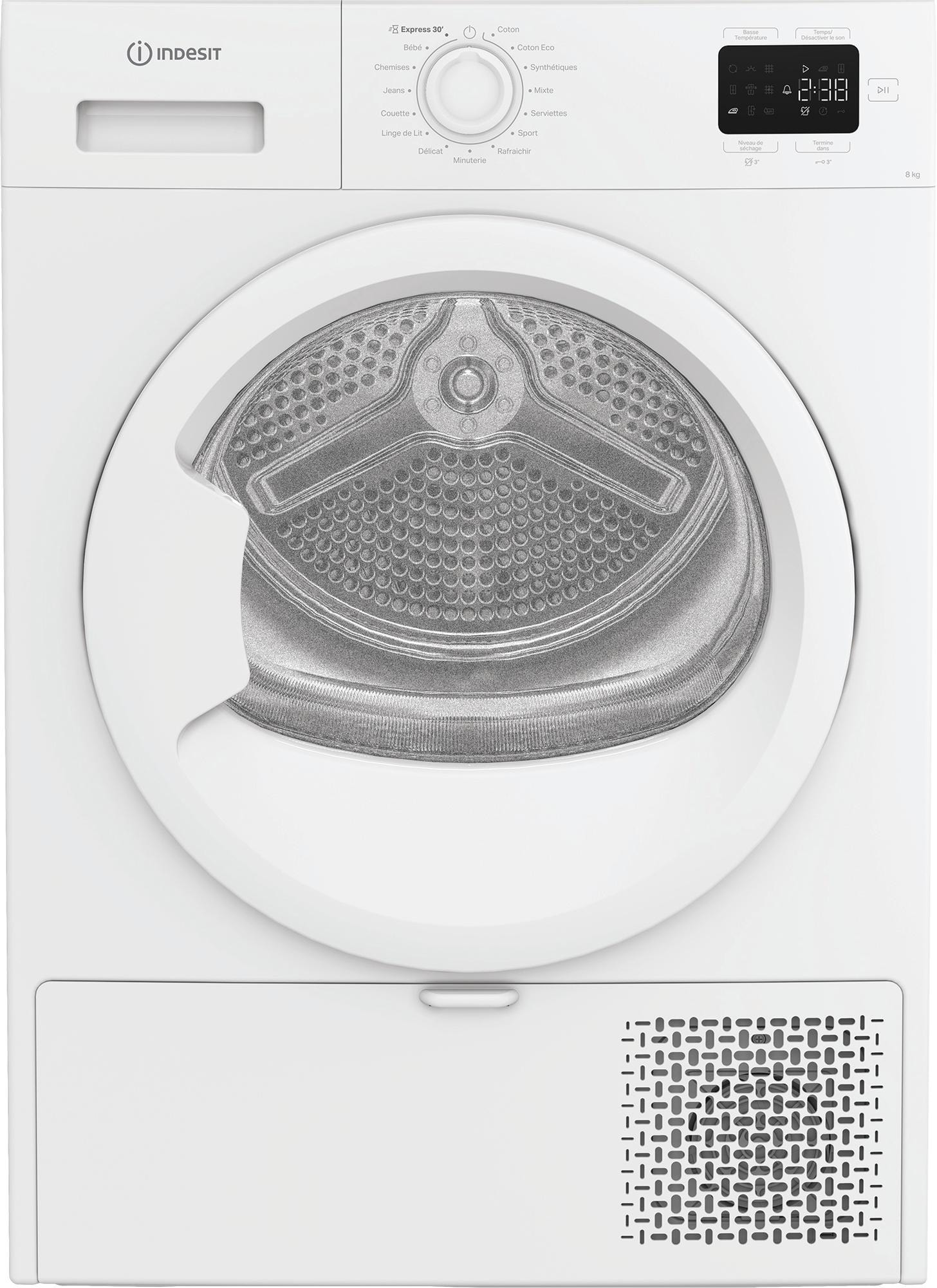 Fasade + Circuit Imprimé Pour Sèche-Linge Indesit IDCA735UK – Condensateur – Occasion