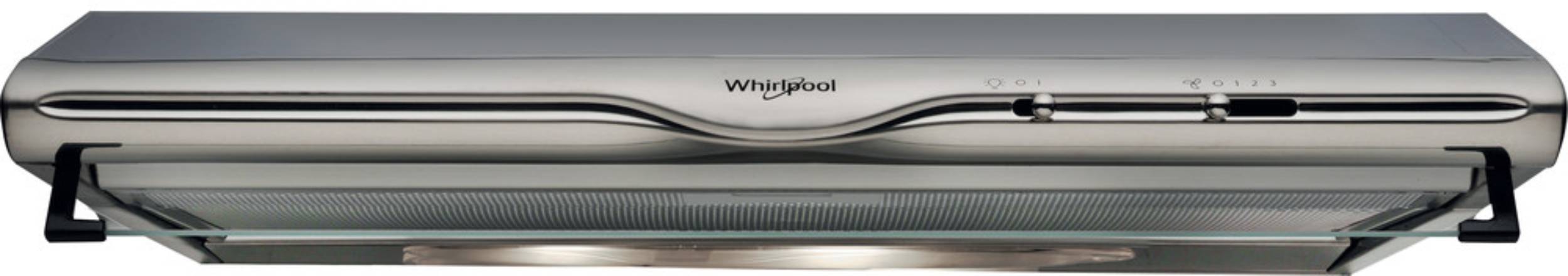 Hotte casquette WHIRLPOOL 60cm 71dB Inox WCN65FLX