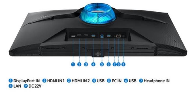 SAMSUNG Ecran PC Gamer 28 pouces 4K UHD  - LS28BG700EPXEN