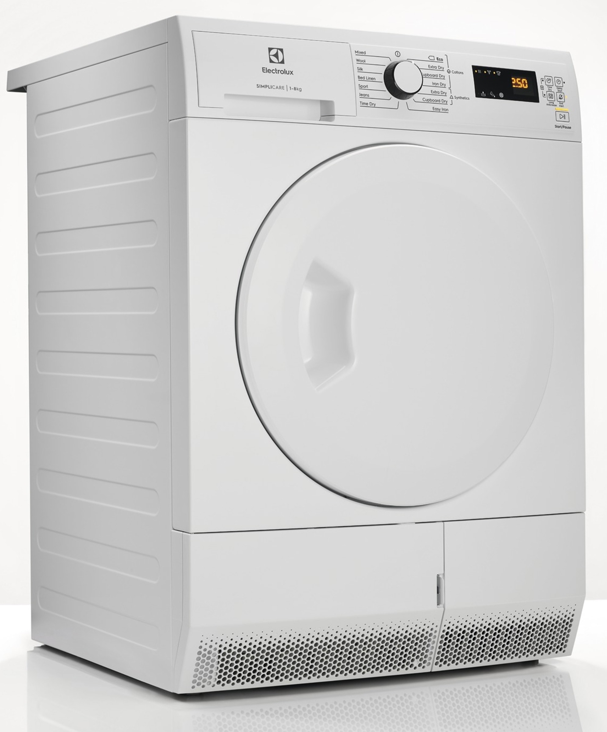Sèche-linge pompe à chaleur ELECTROLUX , 8kg, Blanc - EDHF2812WE Sèche-linge pompe à chaleur ELECTROLUX , 8kg, Blanc - EDHF2812WE