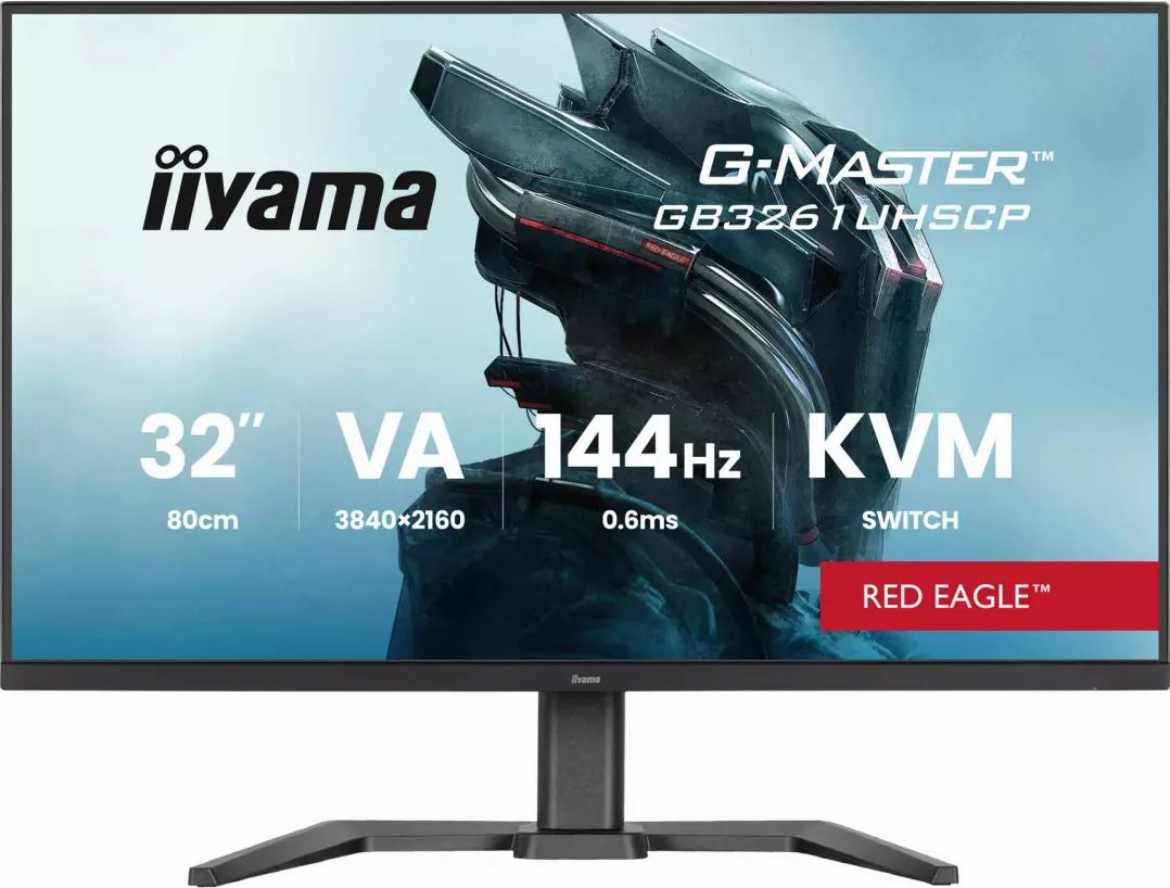 Ecran 32 pouces 4K Ultra HD IIYAMA VA USB-C Noir GB3261UHSCP-B1