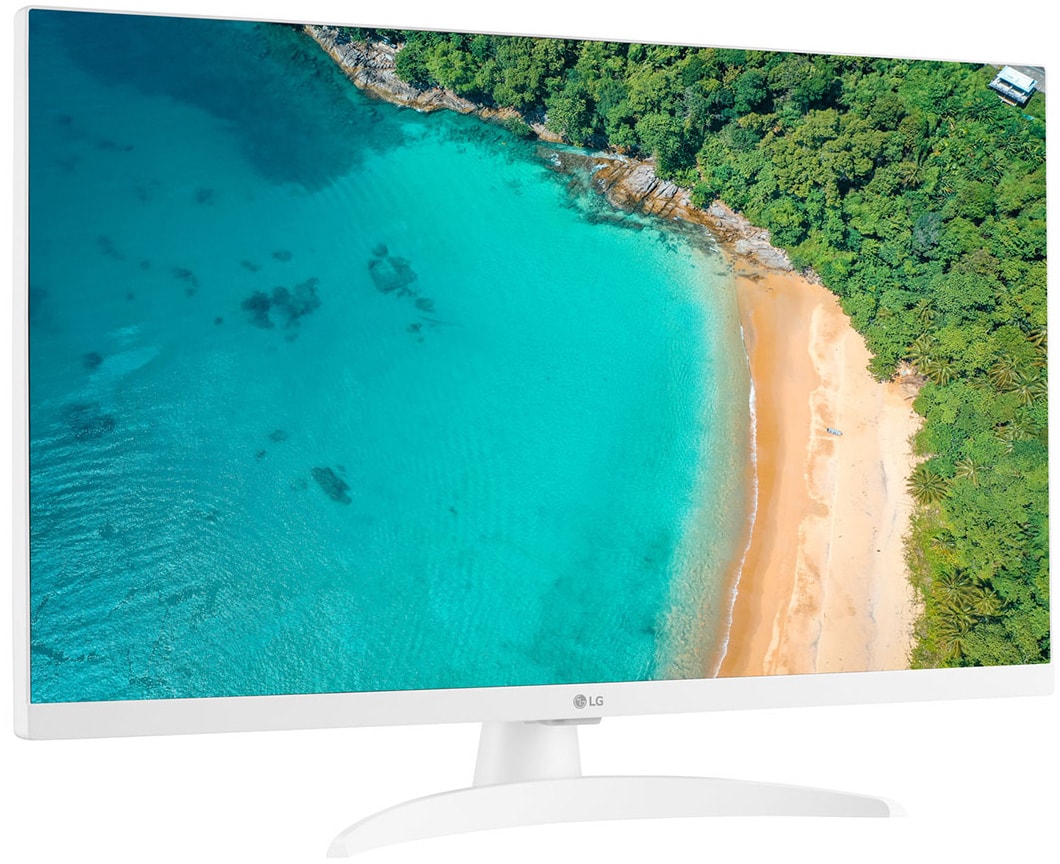 TV LED Full HD 69 cm LG IPS, Smart TV, 27", Blanc - 27TQ615S-WZ TV LED Full HD 69 cm LG IPS, Smart TV, 27", Blanc - 27TQ615S-WZ