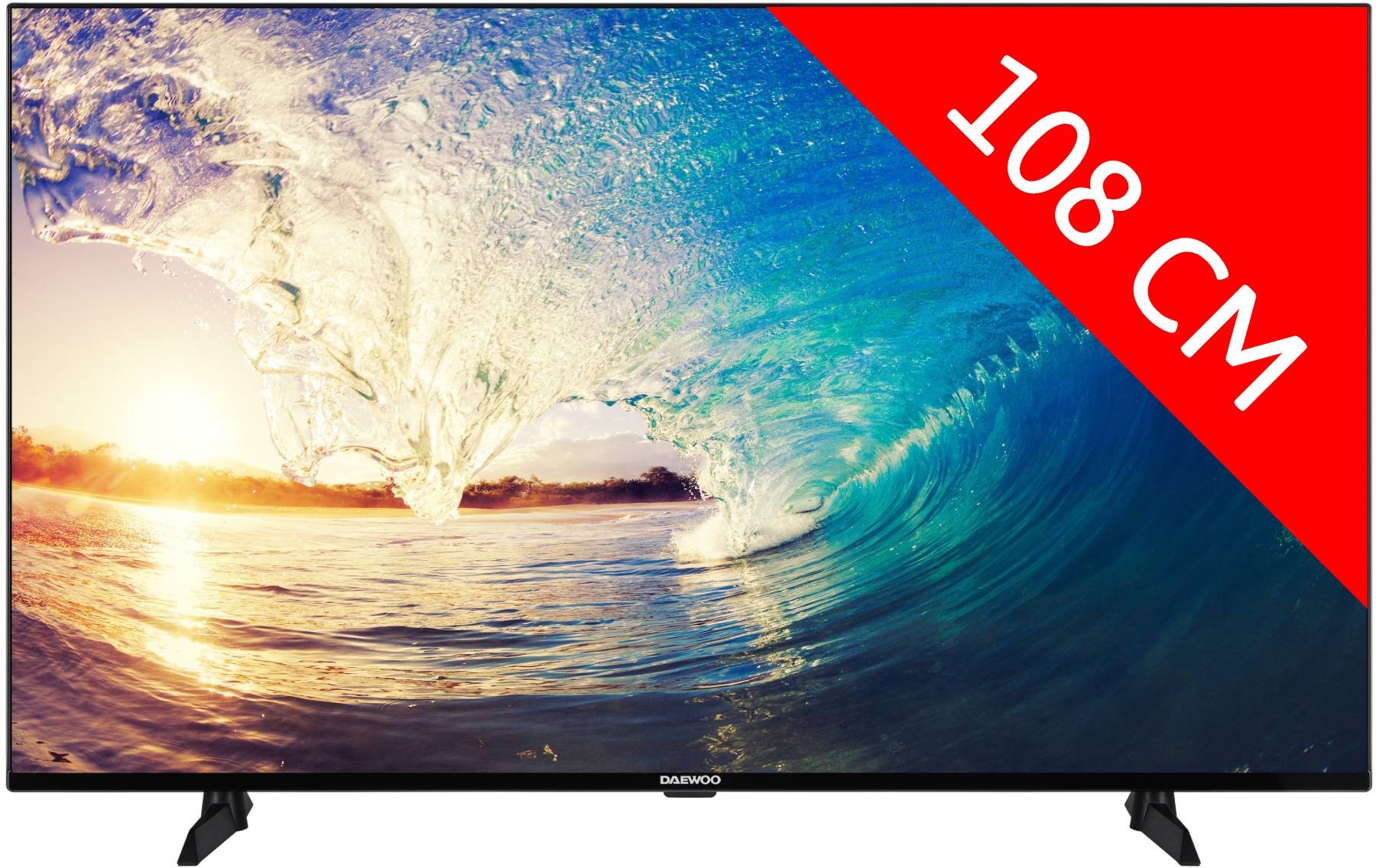 DAEWOO TV LED 4K 108 cm 43"  43DMS45UB