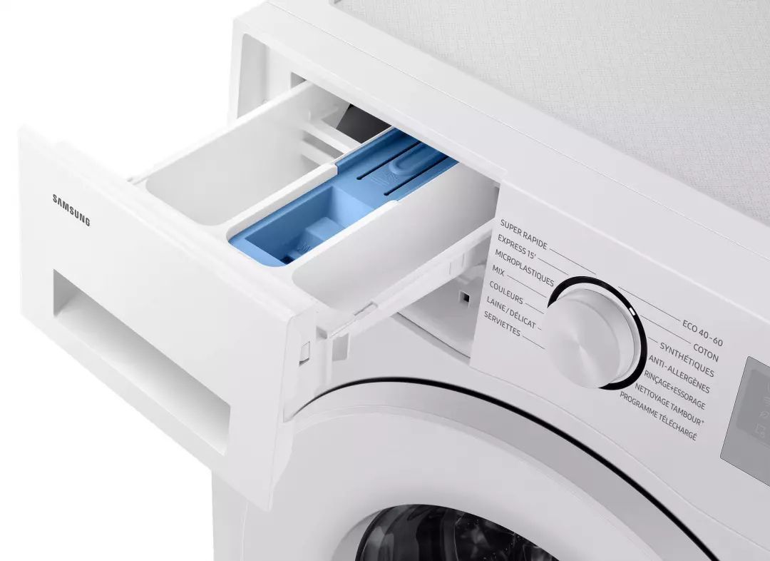 Lave linge Frontal SAMSUNG 10kg 1400trs/min Blanc - WW10FG5U34TH