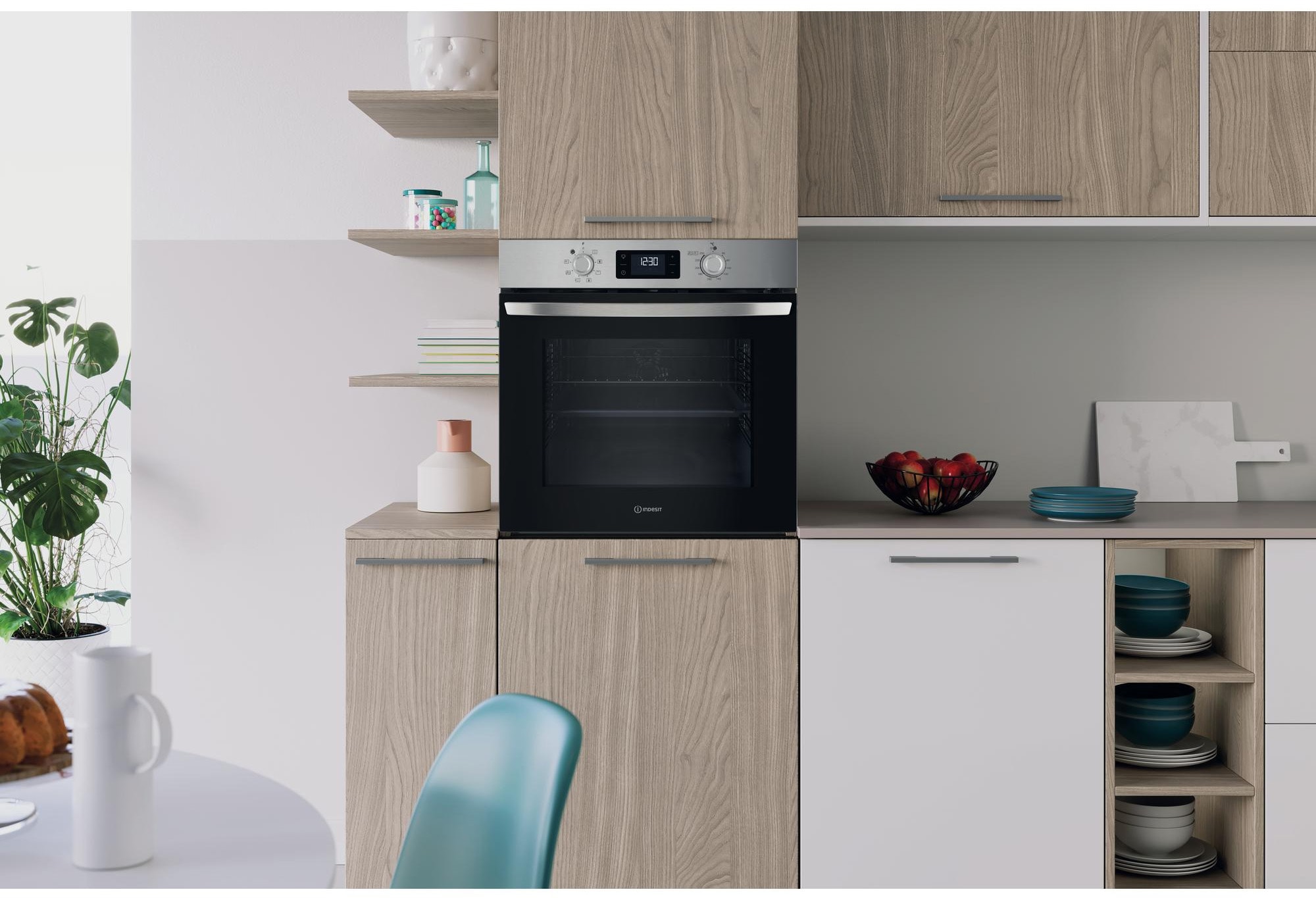 Four encastrable pyrolyse INDESIT  - IO275PX