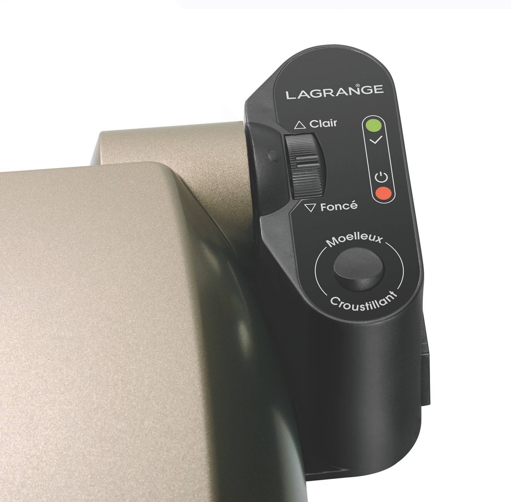 Gaufrier LAGRANGE , Premium, 1200W, Taupe - 019424