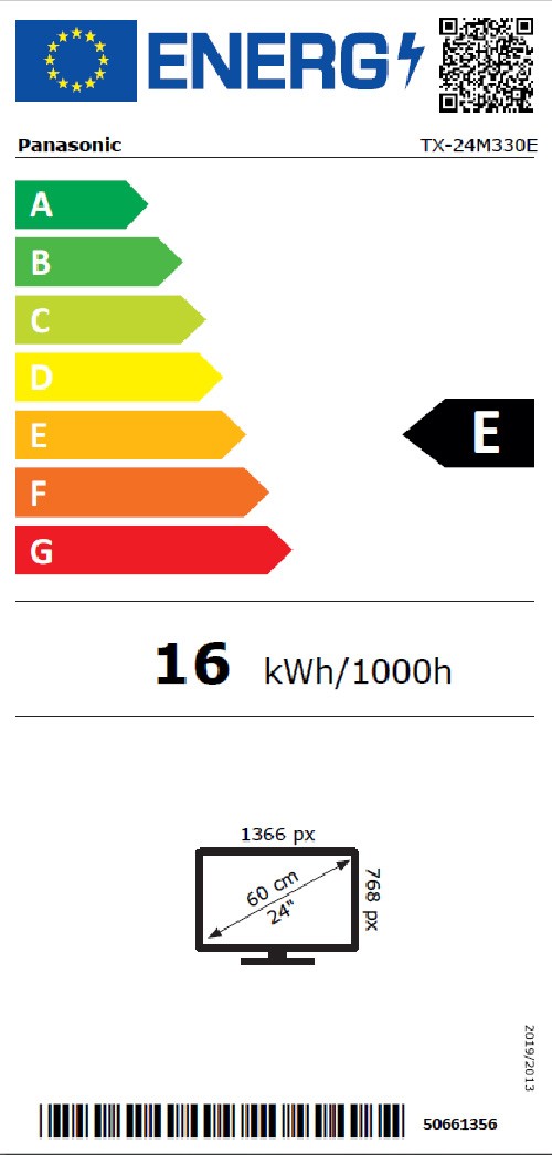 TV LED 60 cm PANASONIC HD 24" - TX-24M330E TV LED 60 cm PANASONIC HD 24" - TX-24M330E