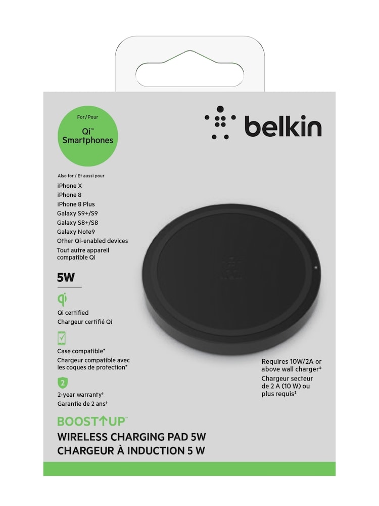 Chargeur induction BELKIN  - F7U068BTBLK