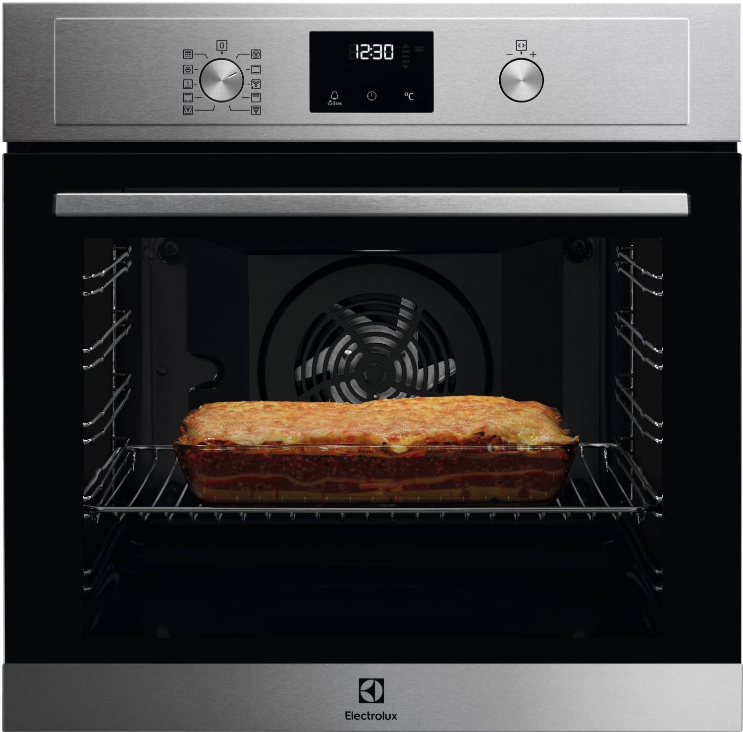 ELECTROLUX Four encastrable pyrolyse Série 600 SurroundCook 72L Inox EOM4PE0TX ELECTROLUX Four encastrable pyrolyse Série 600 SurroundCook 72L Inox EOM4PE0TX