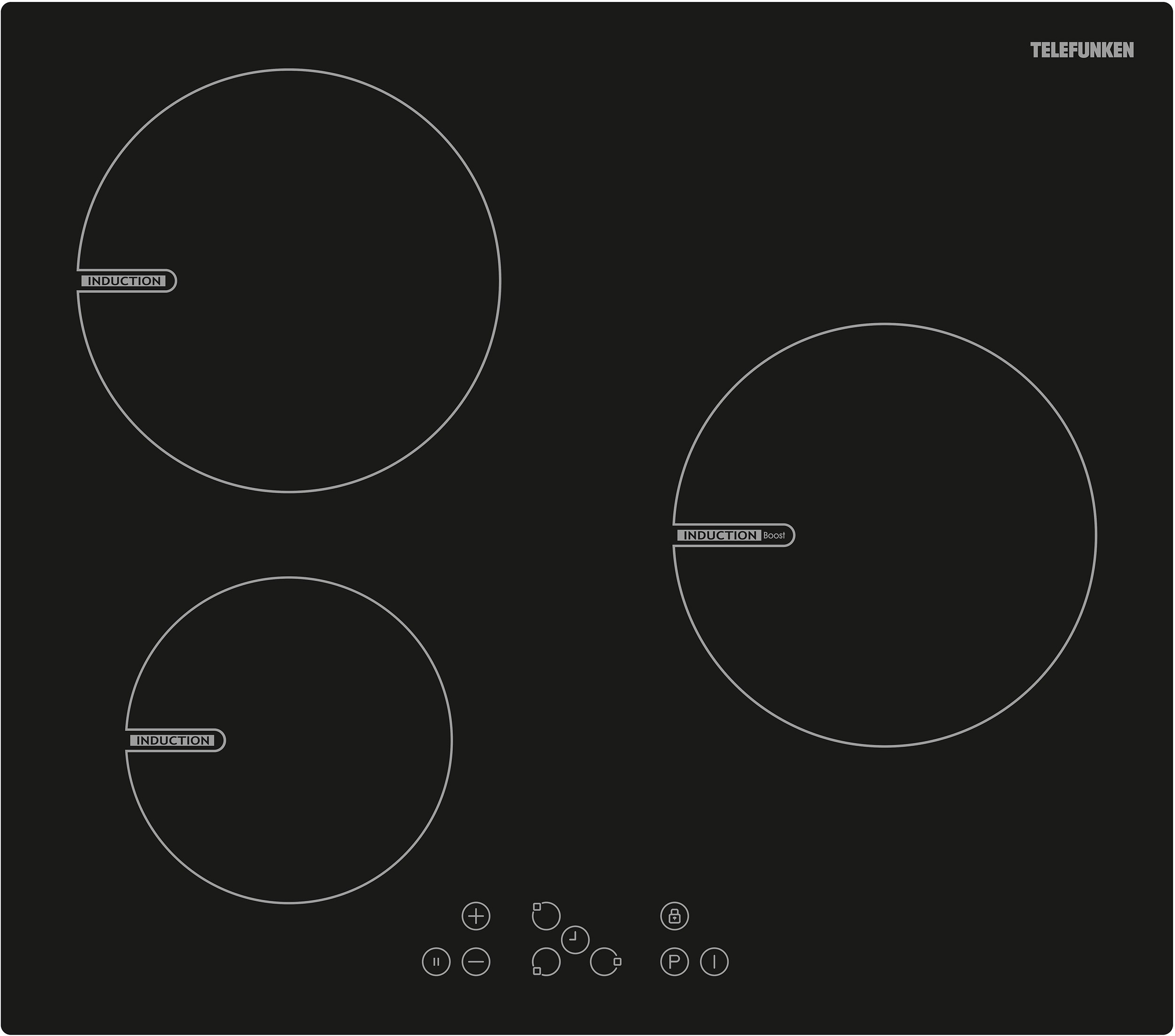 TELEFUNKEN Plaque induction   TK60I3Z1BT