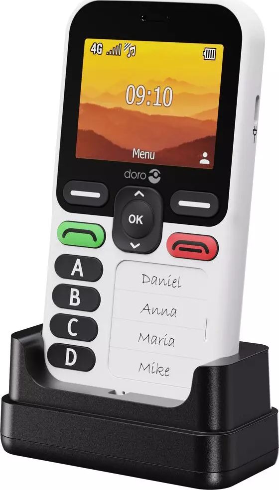 Téléphone mobile DORO Leva X10 4G 128Mo Blanc LEVAX10BLANC