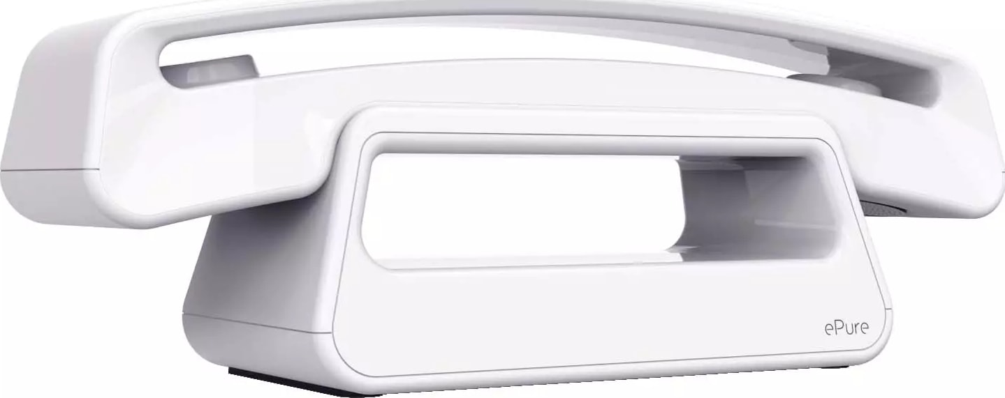 Téléphone sans fil ALCATEL Box internet Répondeur 100 numéros Blanc EPUREICONICBLANC