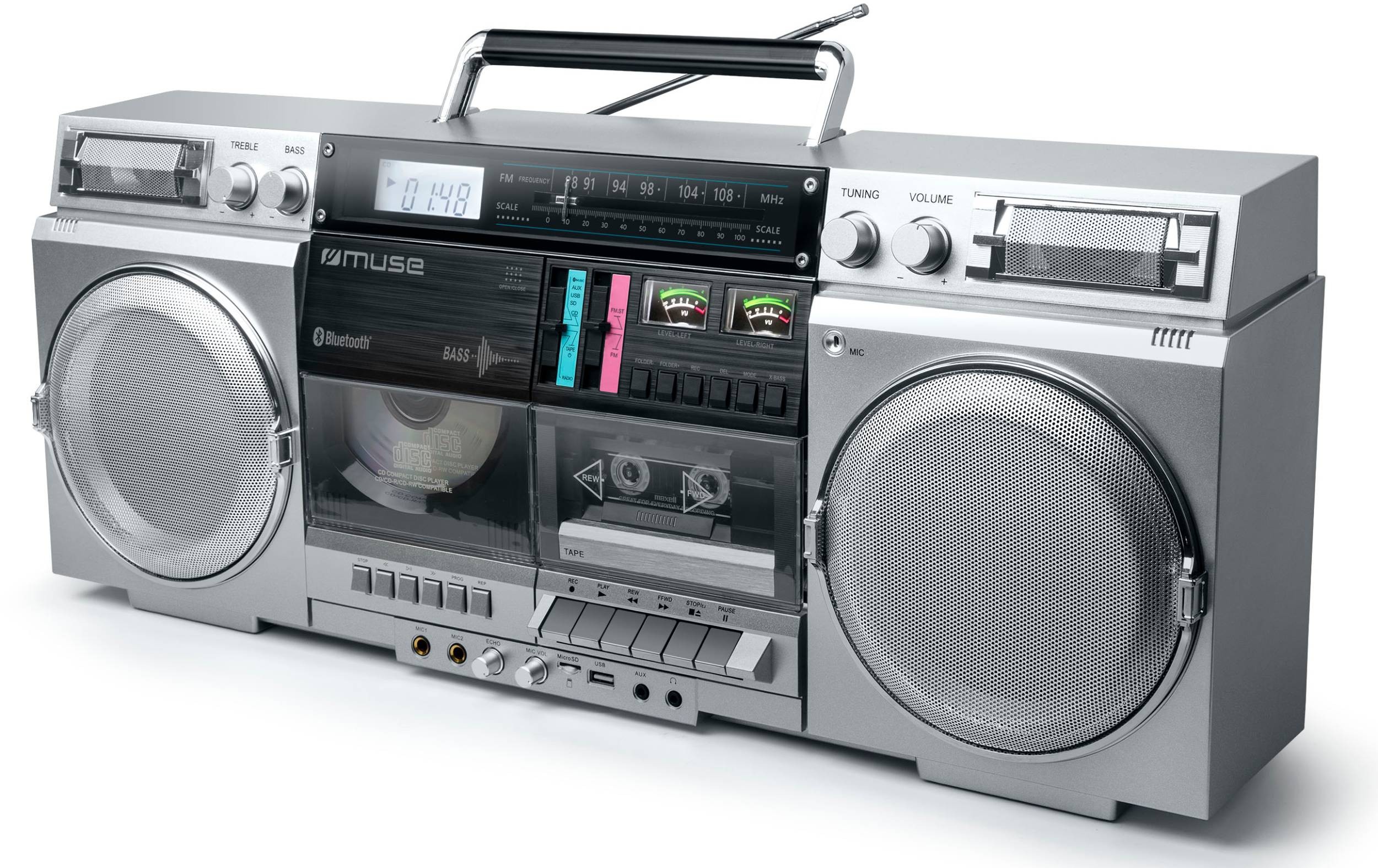 Micro chaîne hifi sans fil MUSE  - M-380GBS