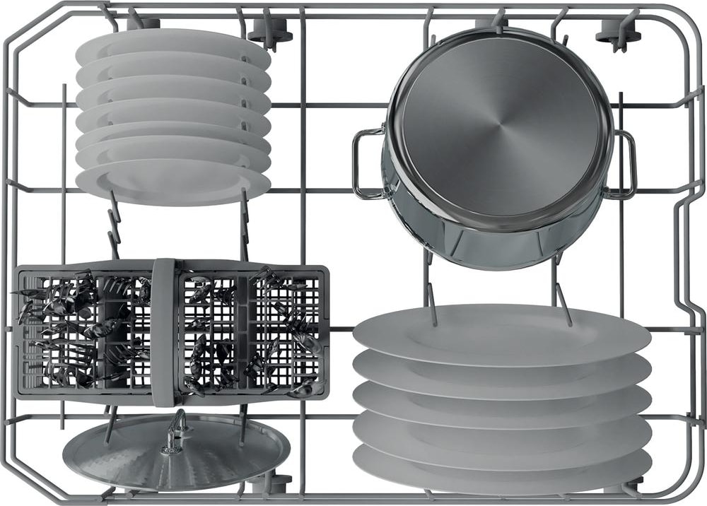 Lave vaisselle tout integrable 45 cm INDESIT Moteur Inverter 10 couverts 47dB - IN2IKE107