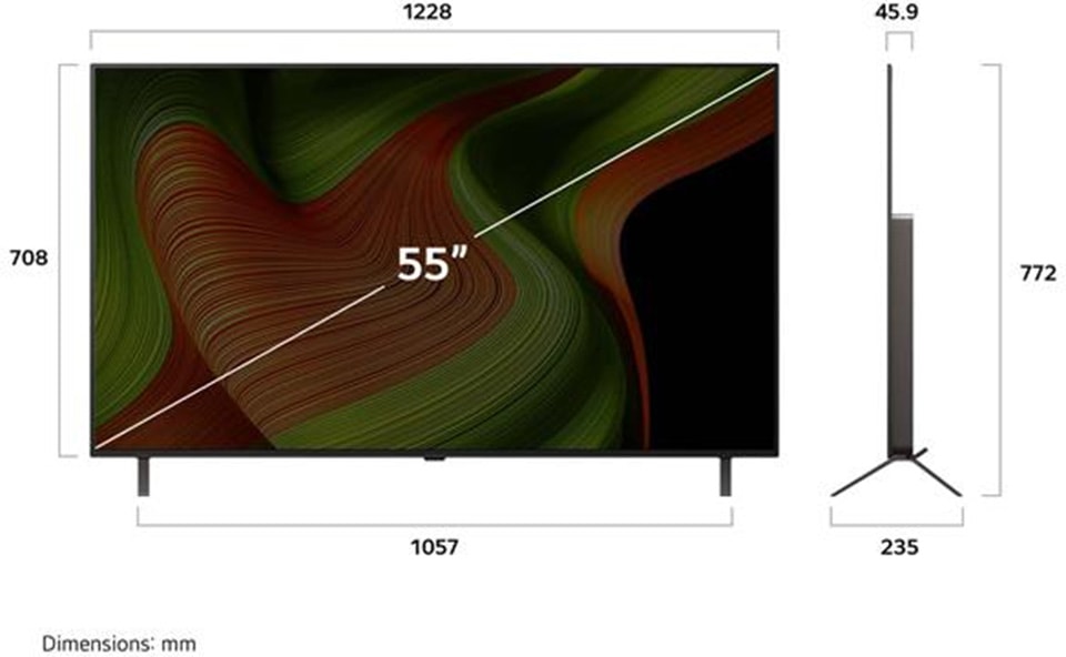 TV OLED 4K 139 cm LG - OLED55B56 TV OLED 4K 139 cm LG - OLED55B56