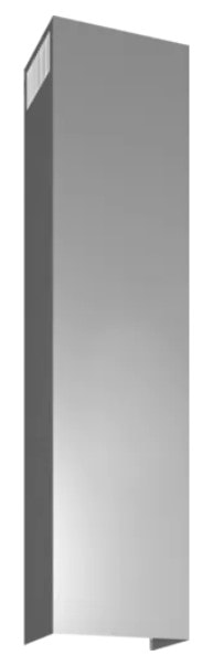 Rallonge de cheminée SIEMENS Inox LZ12365