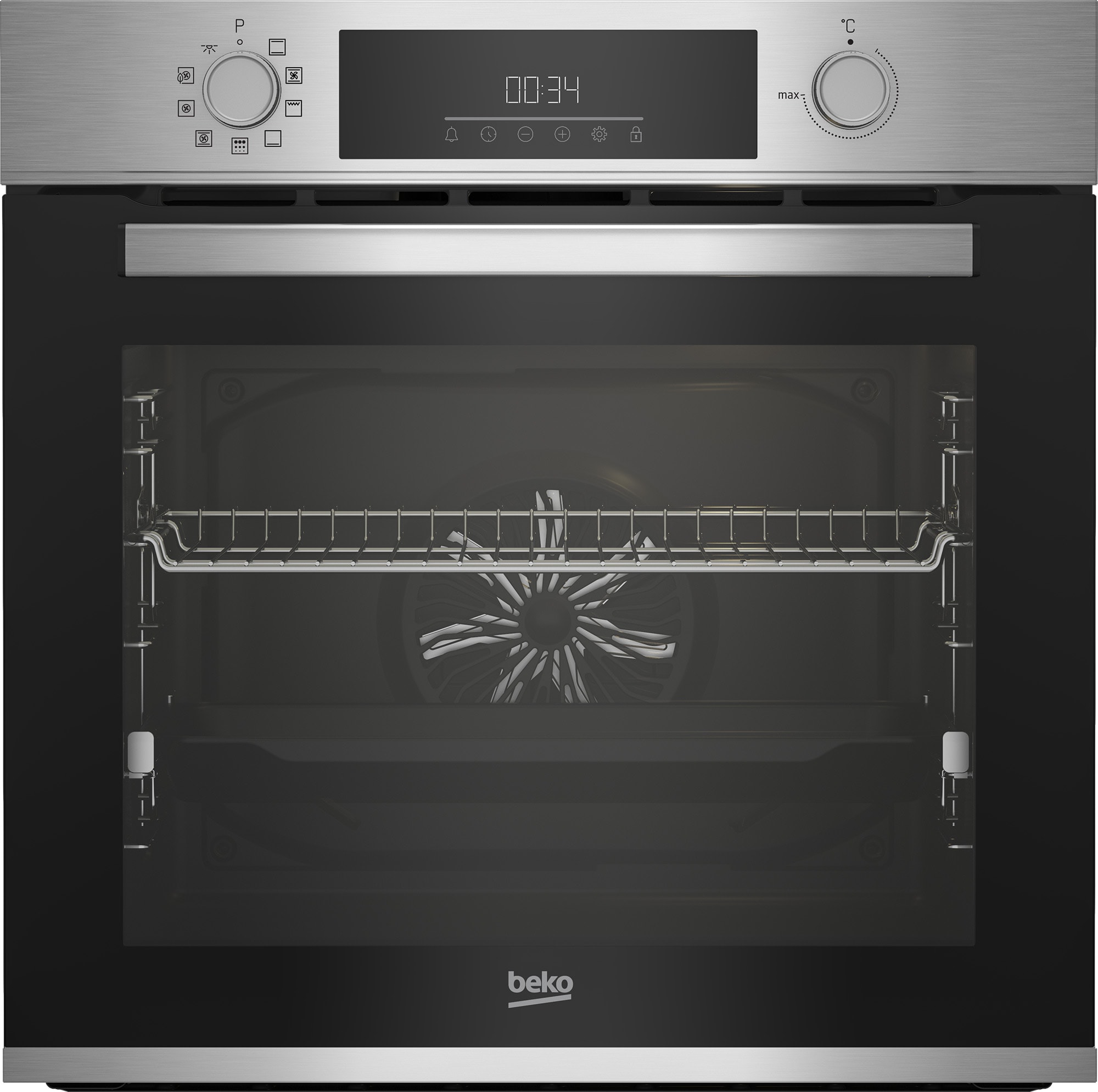 Four encastrable pyrolyse BEKO Multifonction 72L Inox - BBIM12300XMPEF Four encastrable pyrolyse BEKO Multifonction 72L Inox - BBIM12300XMPEF