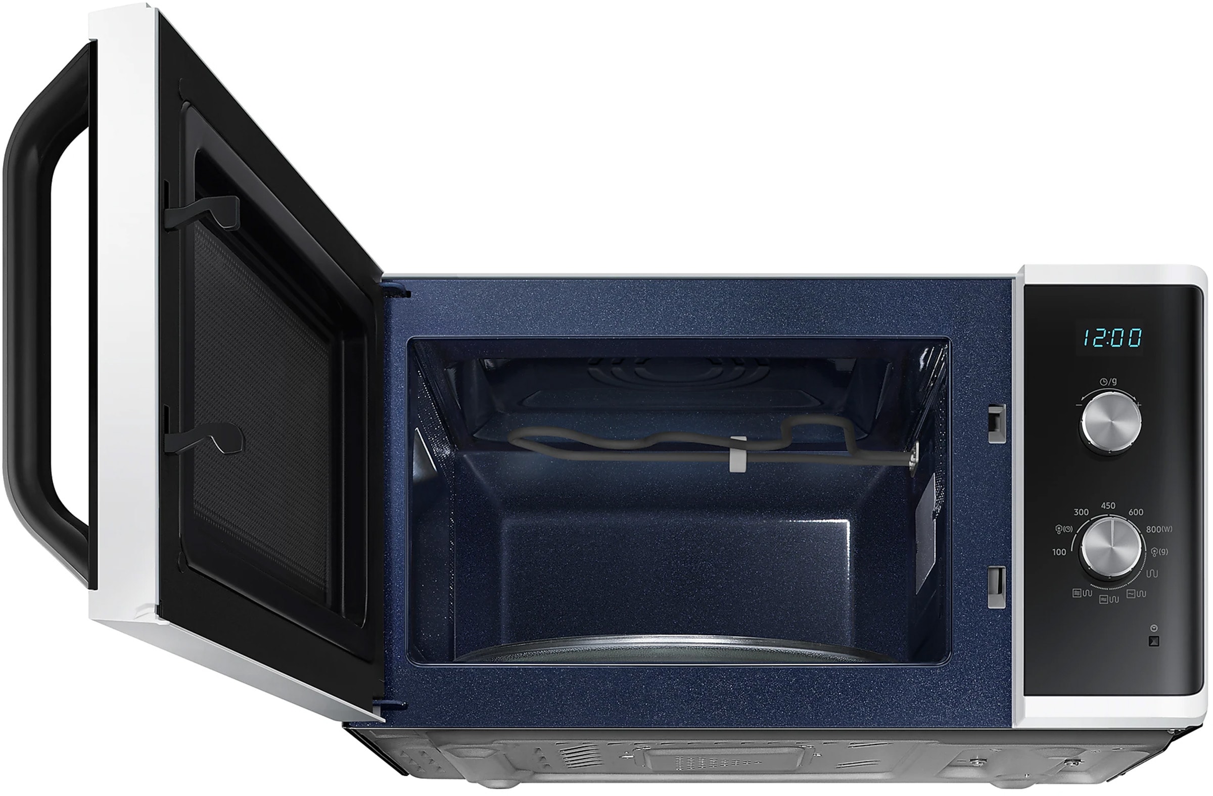 Micro ondes Grill SAMSUNG 800W 23L Blanc - MG23K3614AW
