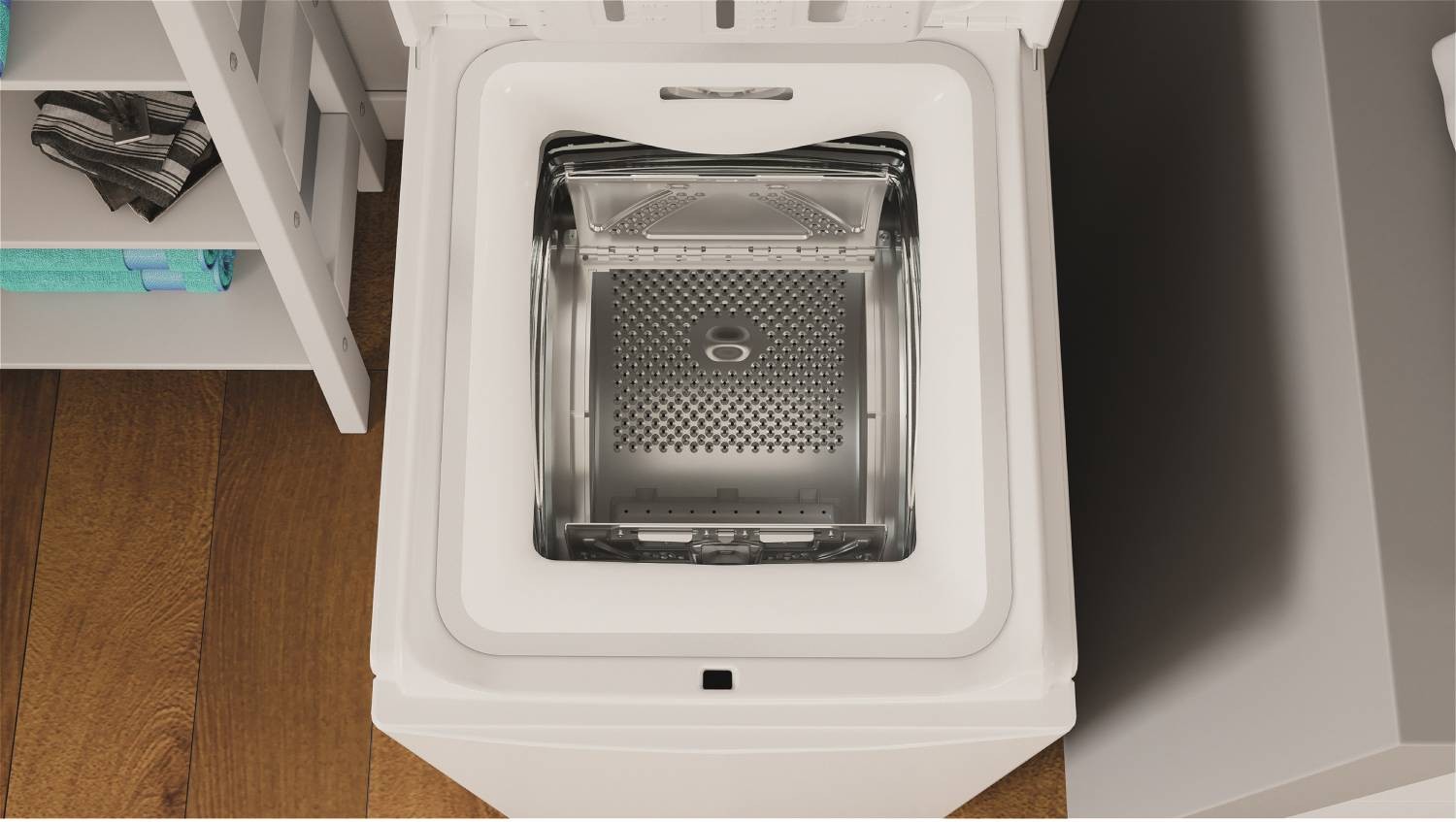 Lave linge Top INDESIT 6kg - BTWPS62400FRN