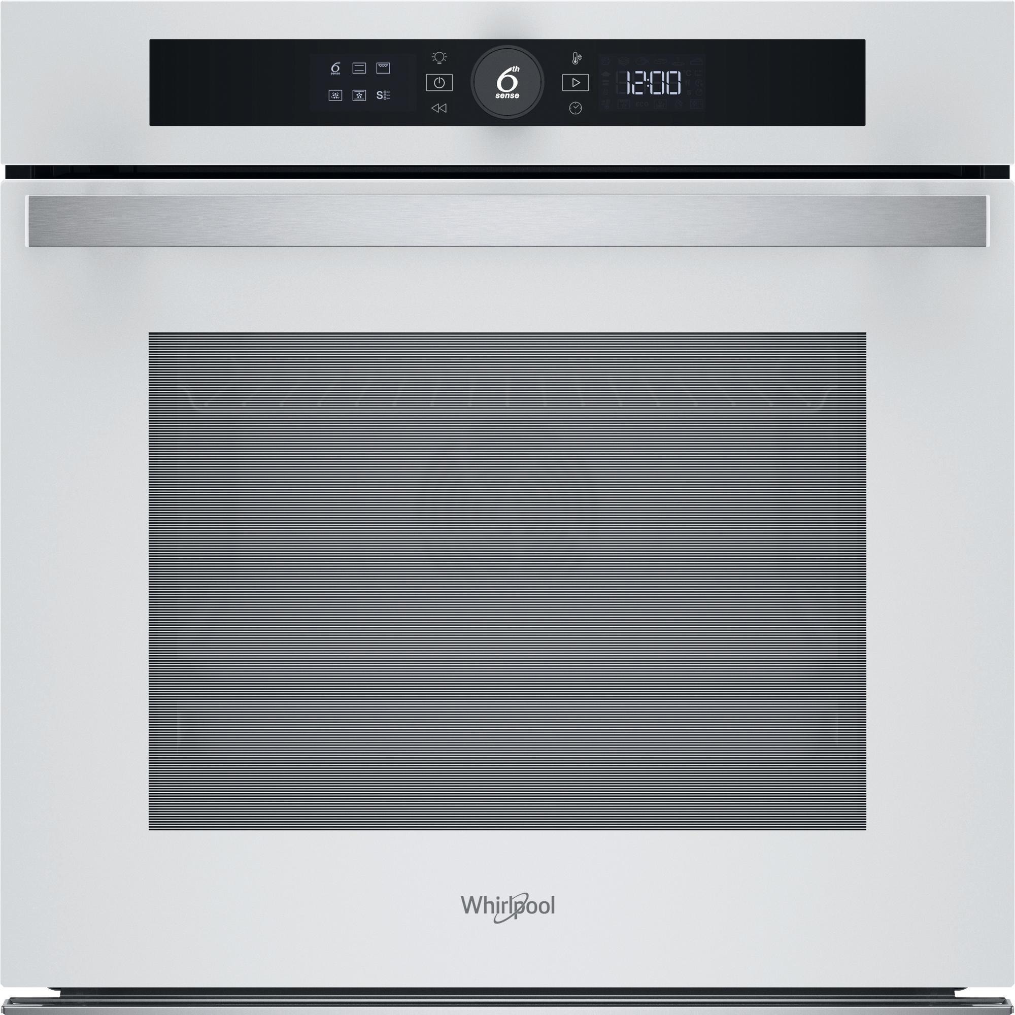 Four encastrable pyrolyse WHIRLPOOL Steam+ AirFry 73L Blanc WOI4S8PM1SWAF