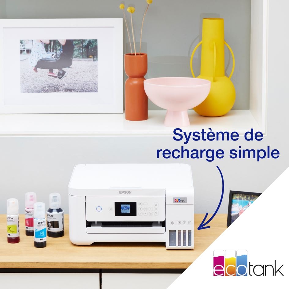 Imprimante multifonction réservoir d'encre EPSON  - ECOTANK-ET2856
