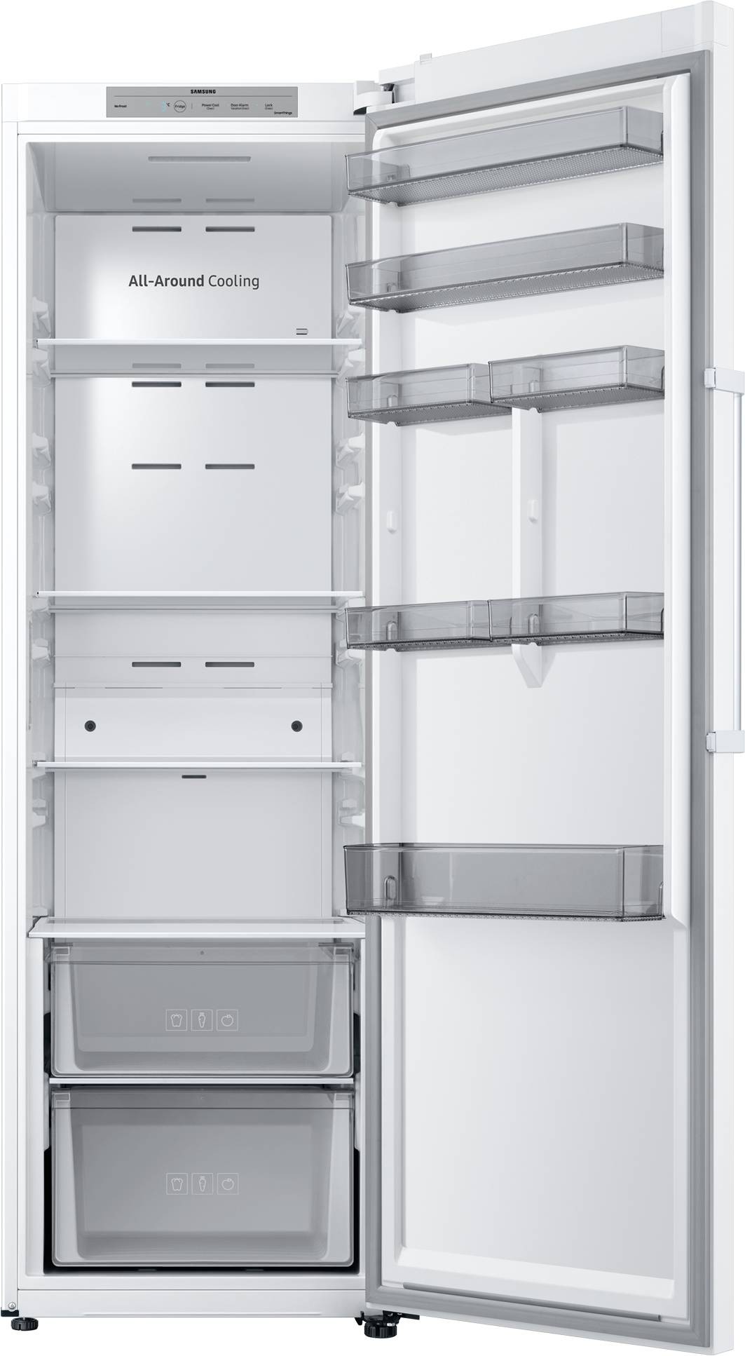 Réfrigérateur 1 porte SAMSUNG Froid Ventilé intégral 387L Blanc - RR39C7AF5WW