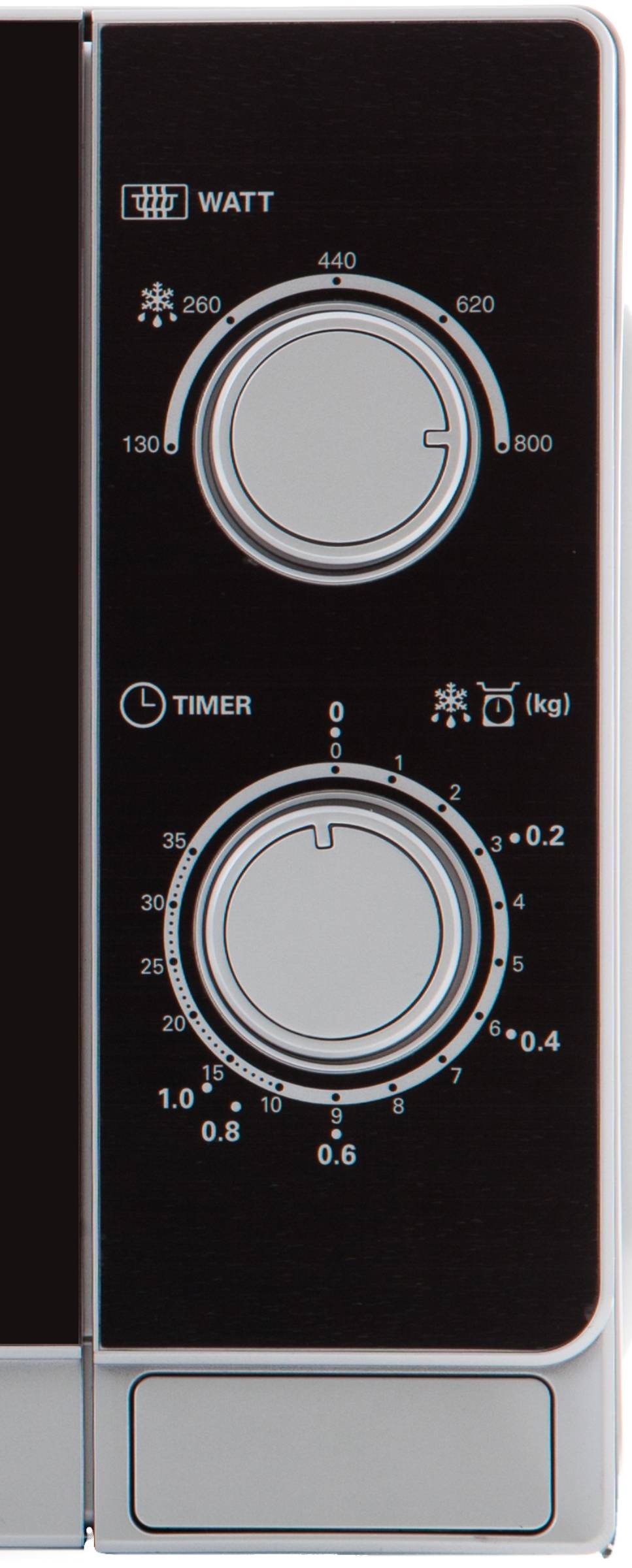 Micro ondes SHARP 20L 800W Gris - R200INW