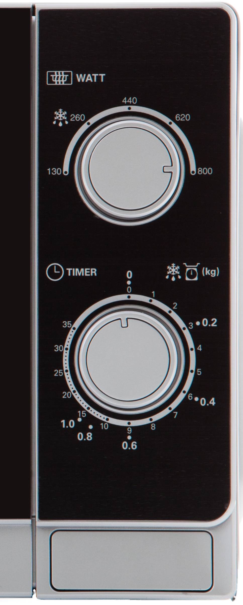 SHARP Micro ondes 20L 800W Gris - R200INW