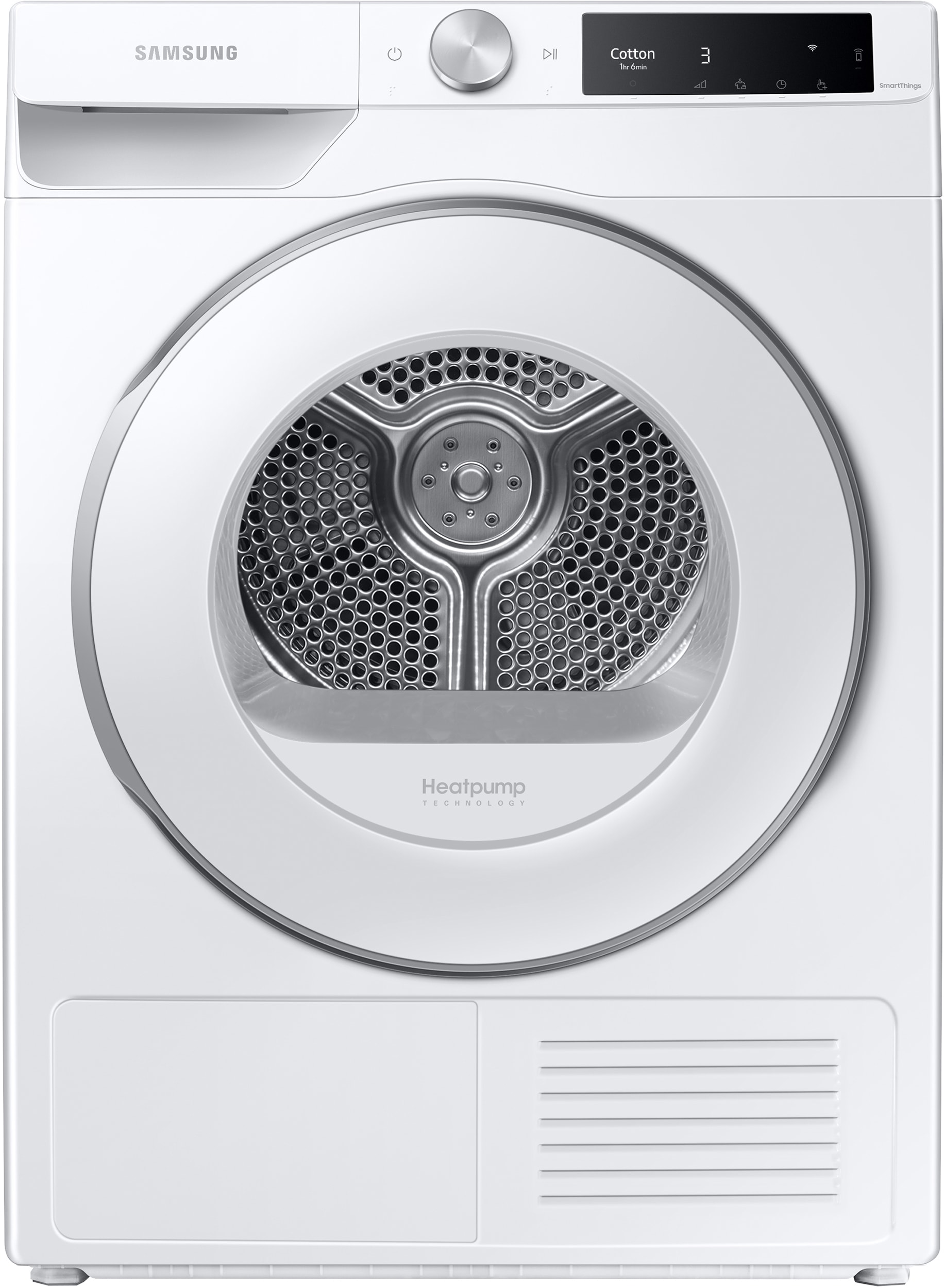 Sèche linge Condensation SAMSUNG QuickDry 65dB 9kg Blanc DV90T6240HES3