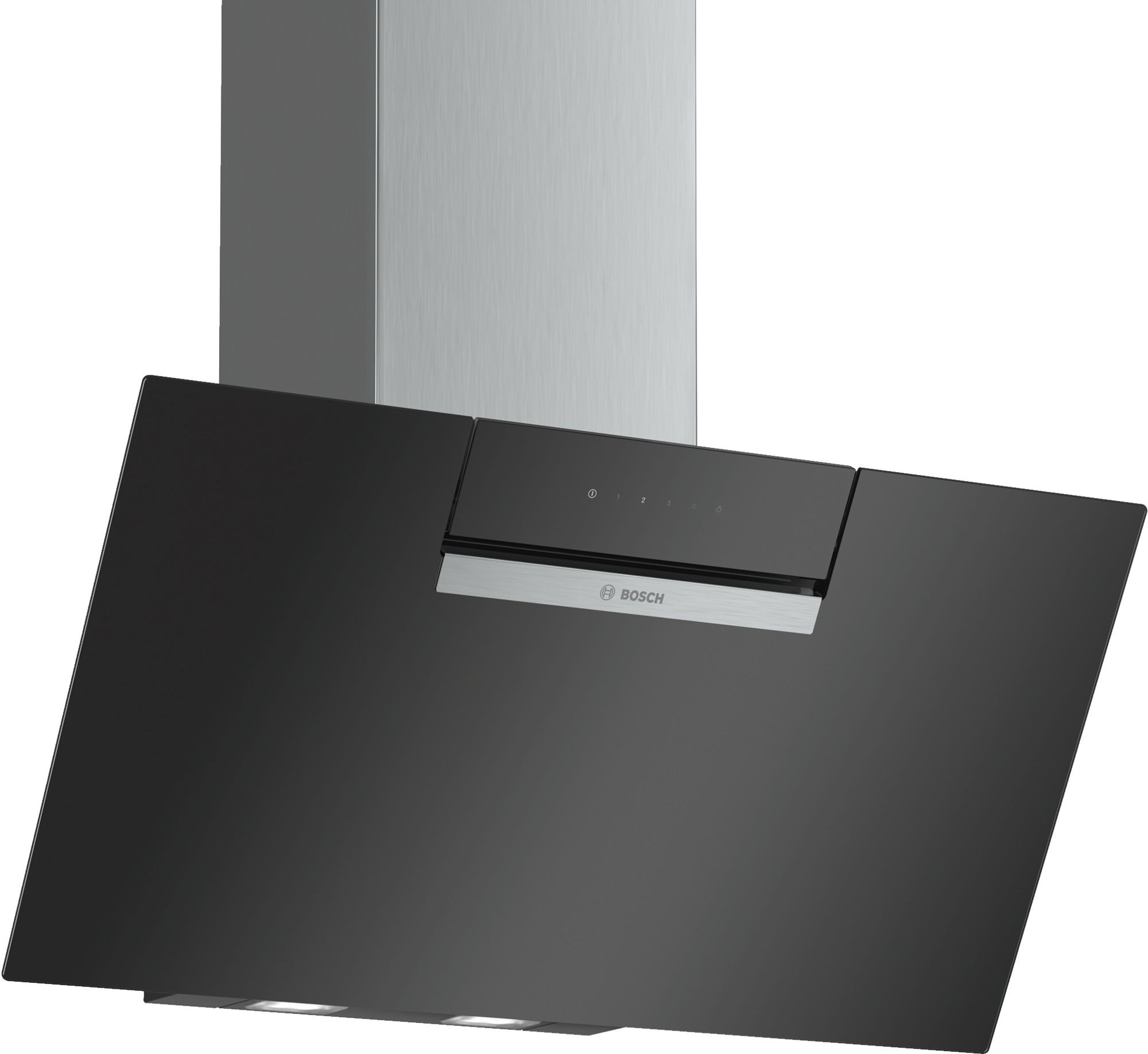 Hotte decorative murale BOSCH Série 2 80 cm Noir - DWK87EM60