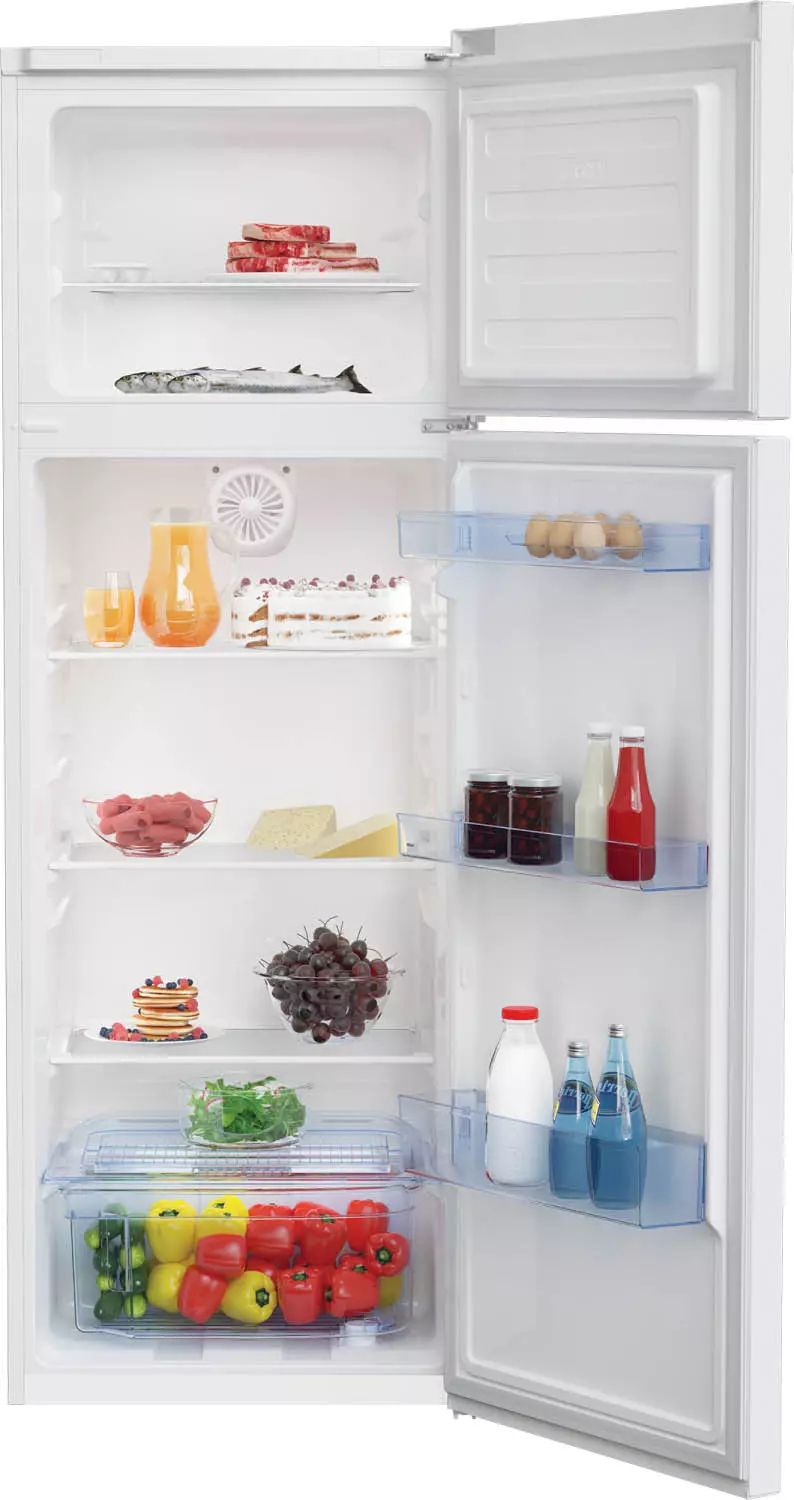 Réfrigérateur 2 portes BEKO 437L Froid brassé Blanc - RDSE465K40WN