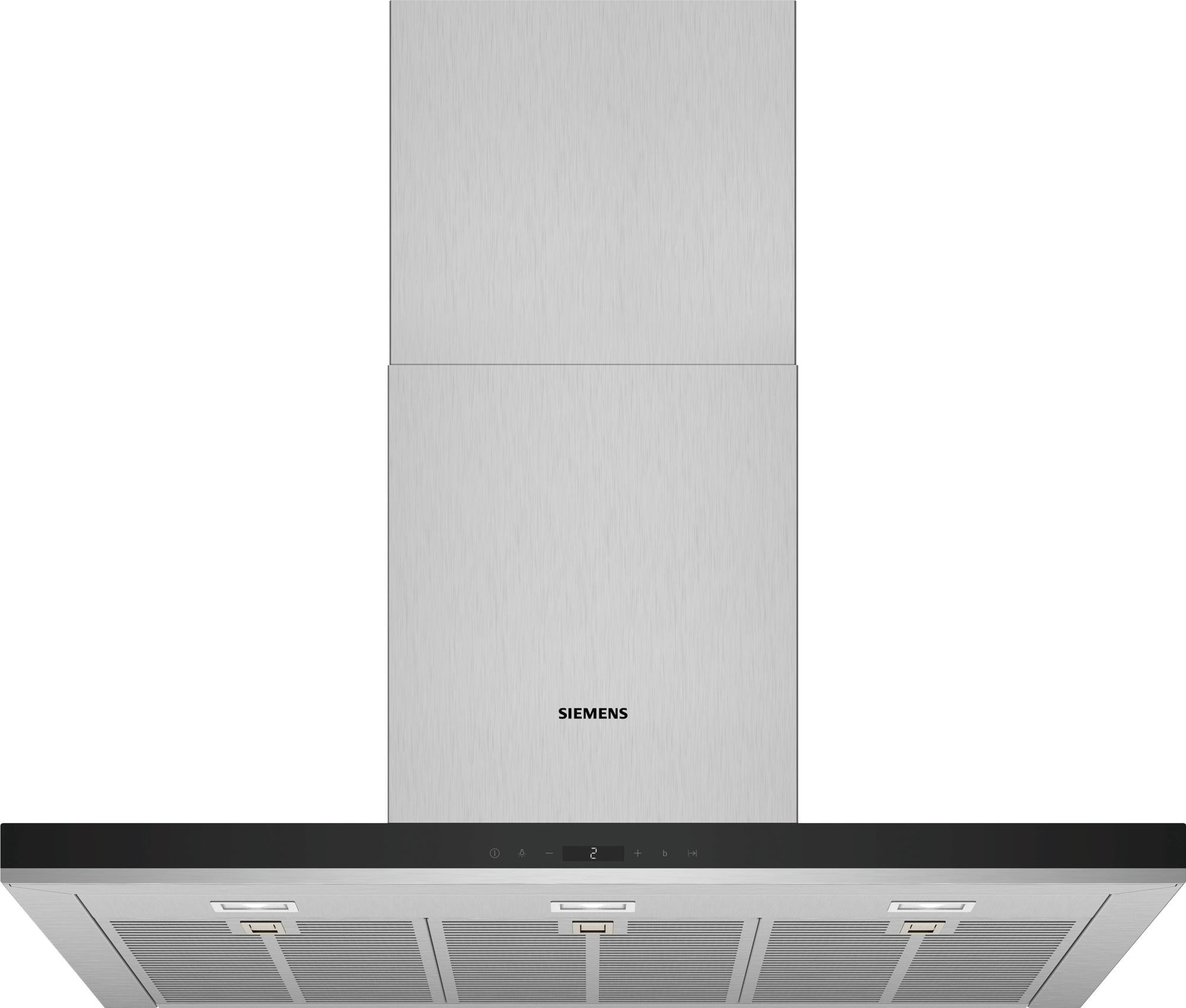 SIEMENS Hotte decorative murale iQ500 90 cm Inox  LC98BIP50