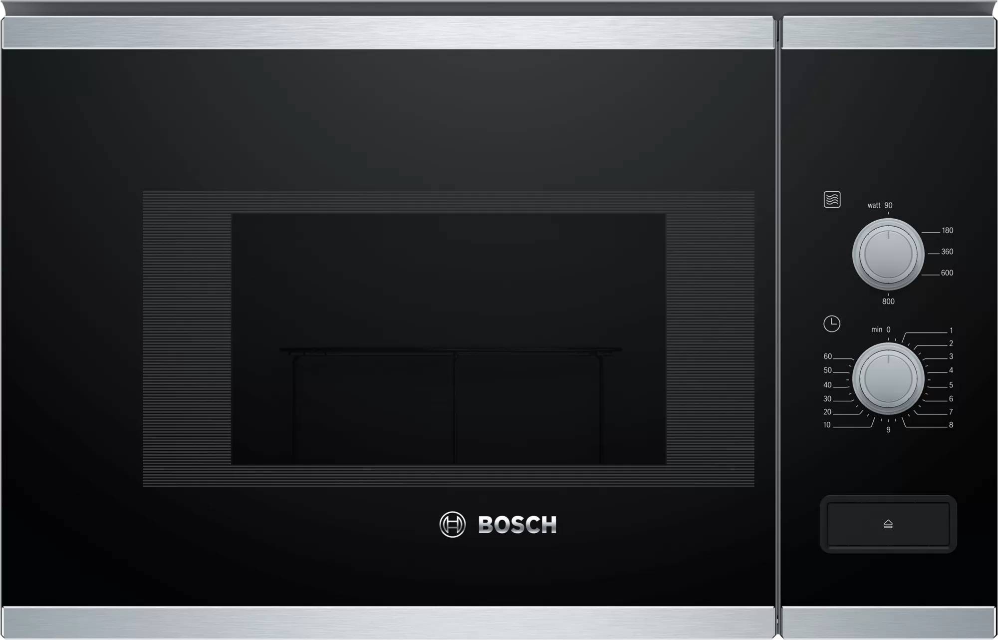 BOSCH Micro ondes Encastrable Série 4 800W 20L Inox - BFL520MS0