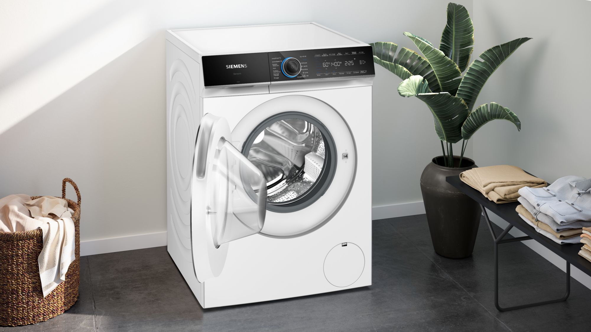 Lave linge Frontal SIEMENS 11kg 1400trs/min Blanc - WG64B2A9FR