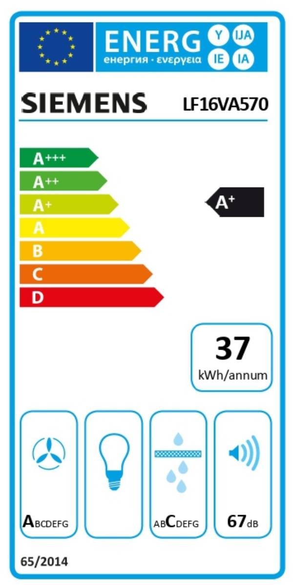 Hotte plan de travail SIEMENS  - LF16VA570
