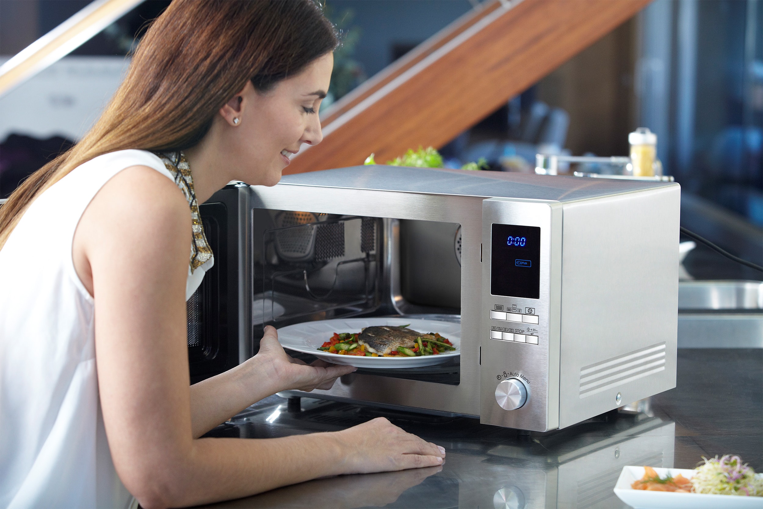 Micro ondes Combiné SHARP  - R982STWE