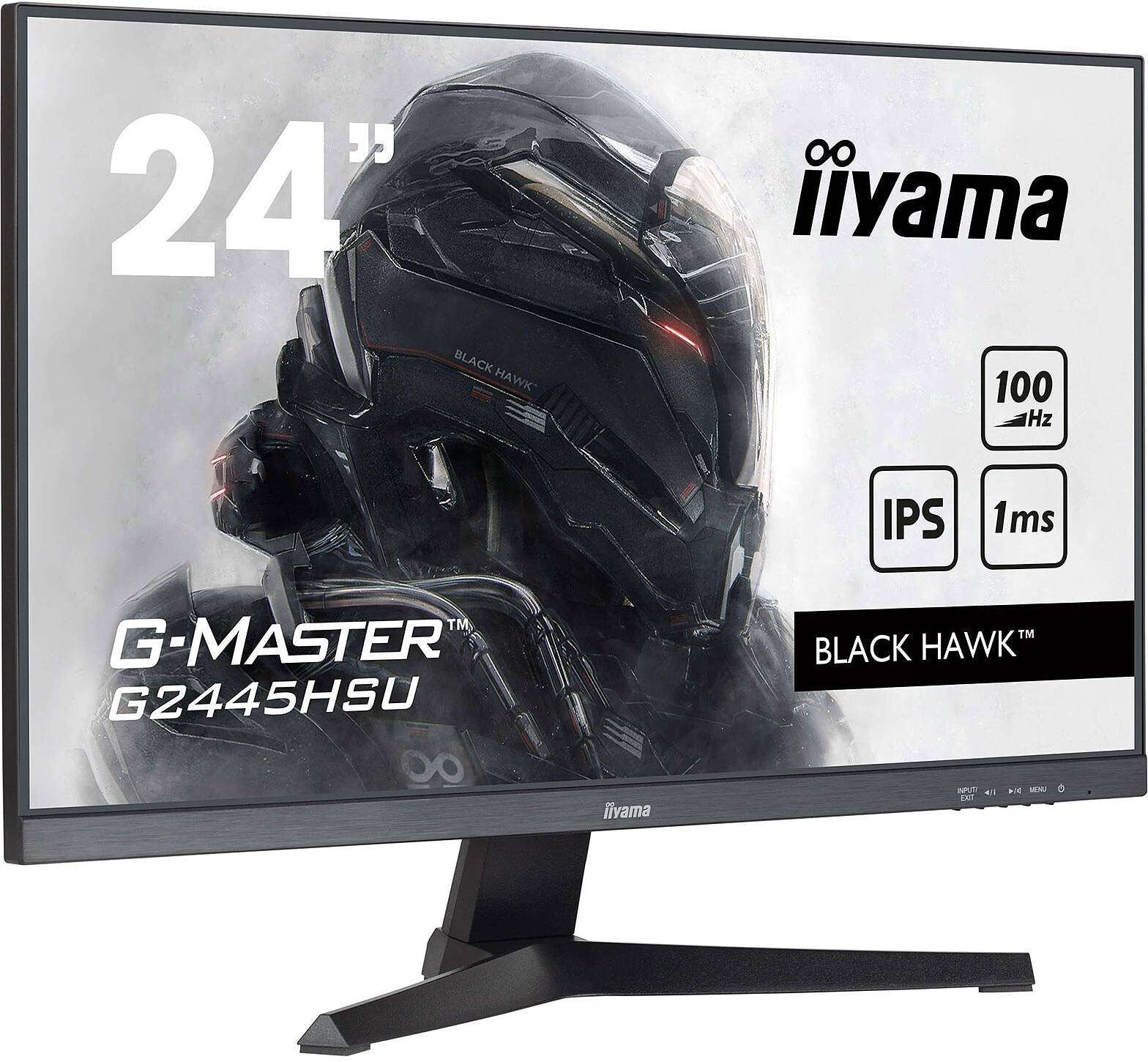 Ecran PC Gamer 24 pouces IIYAMA , 24", IPS, G-Master, Noir - G2445HSU-B2