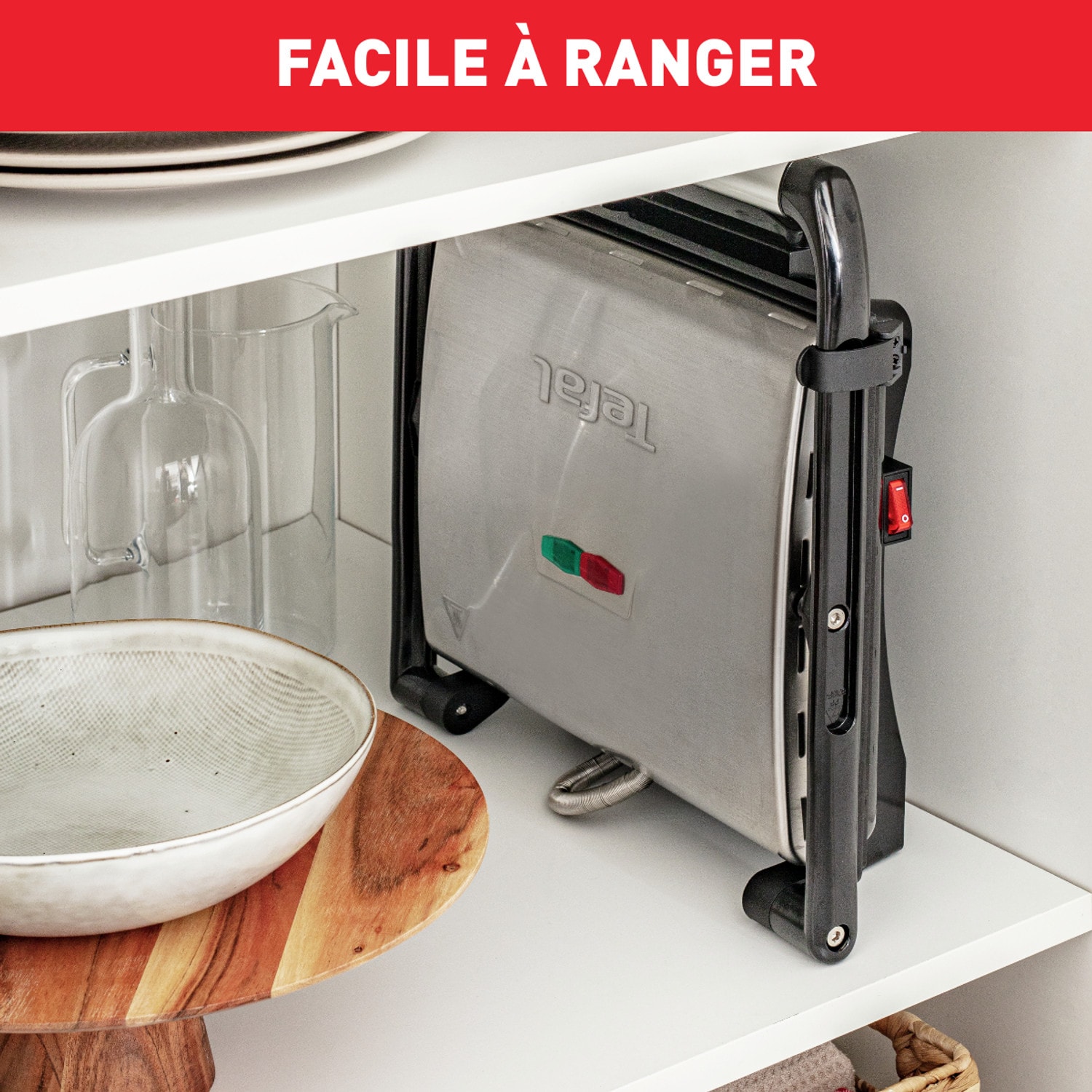 Grill viandes TEFAL 2000W - GC241D12