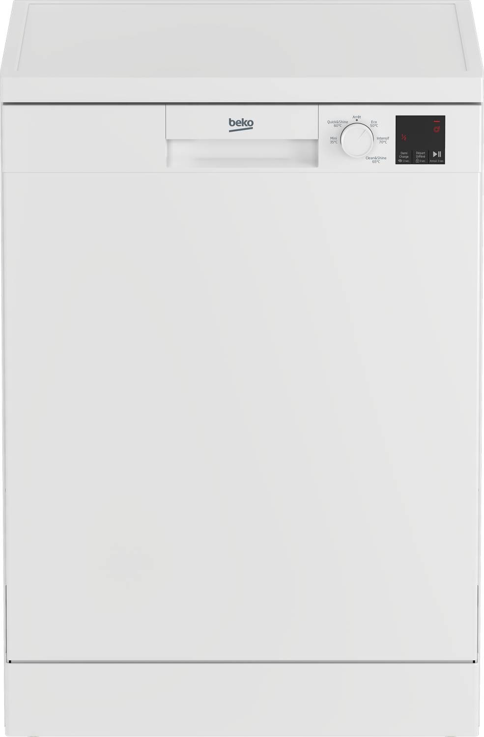 BEKO Lave vaisselle 60 cm Quick & Shine 13 couverts - TDFV15315W