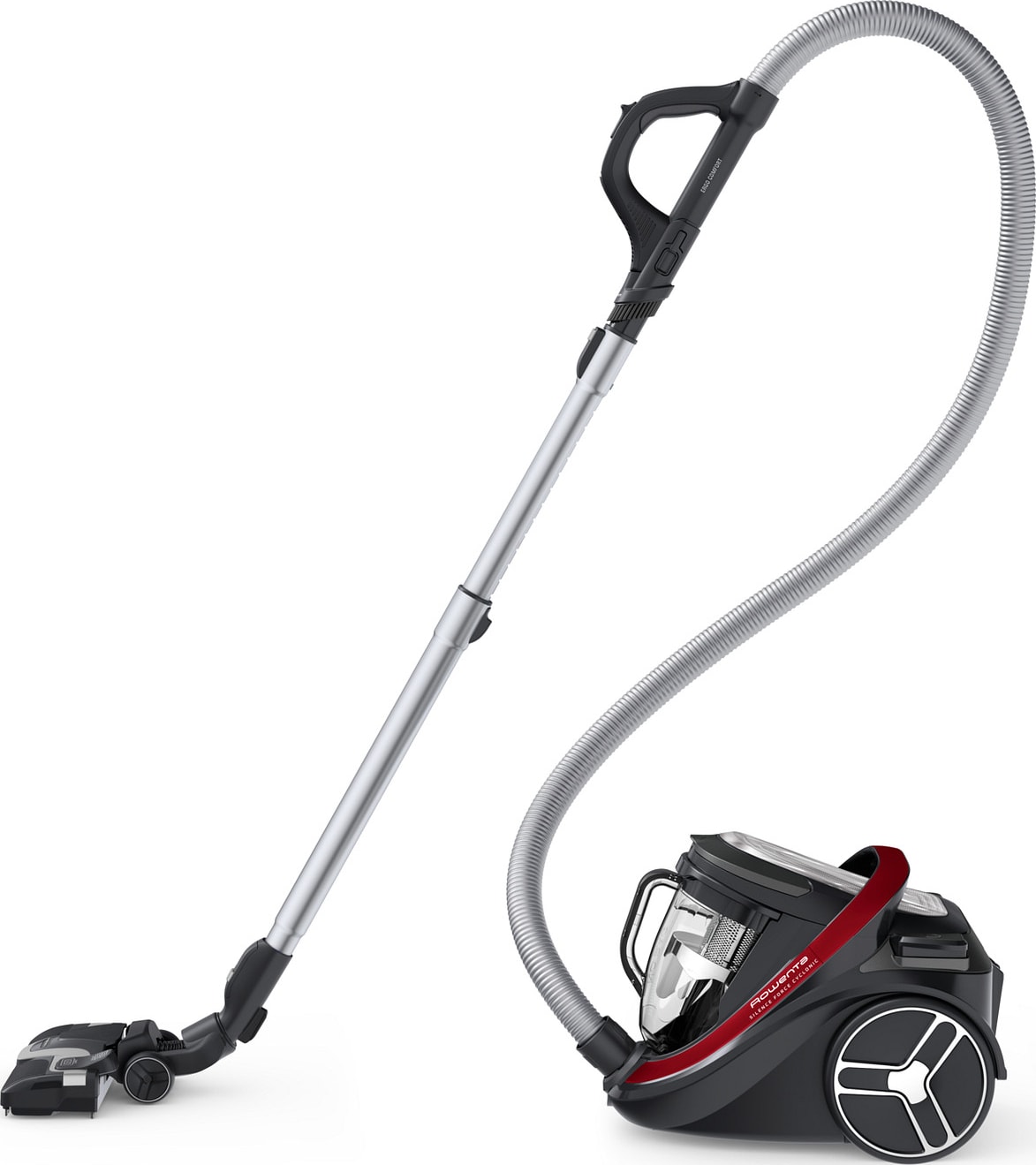 Aspirateur traîneau ROWENTA Silence Force Cyclonic 900W Noir et rouge - RO7933EA